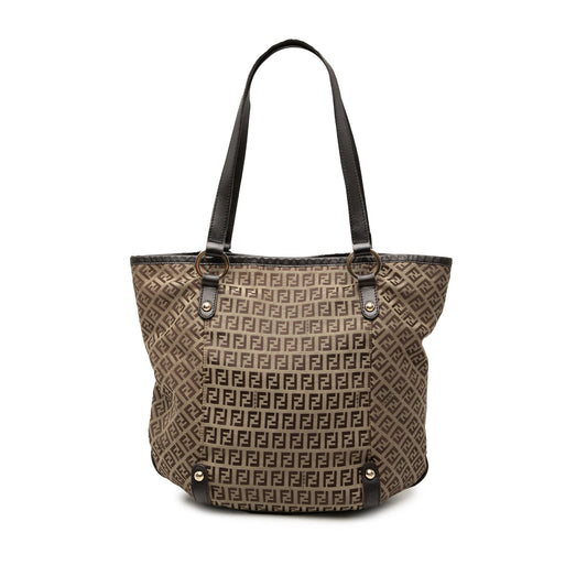 Fendi Zucchino Canvas Tote