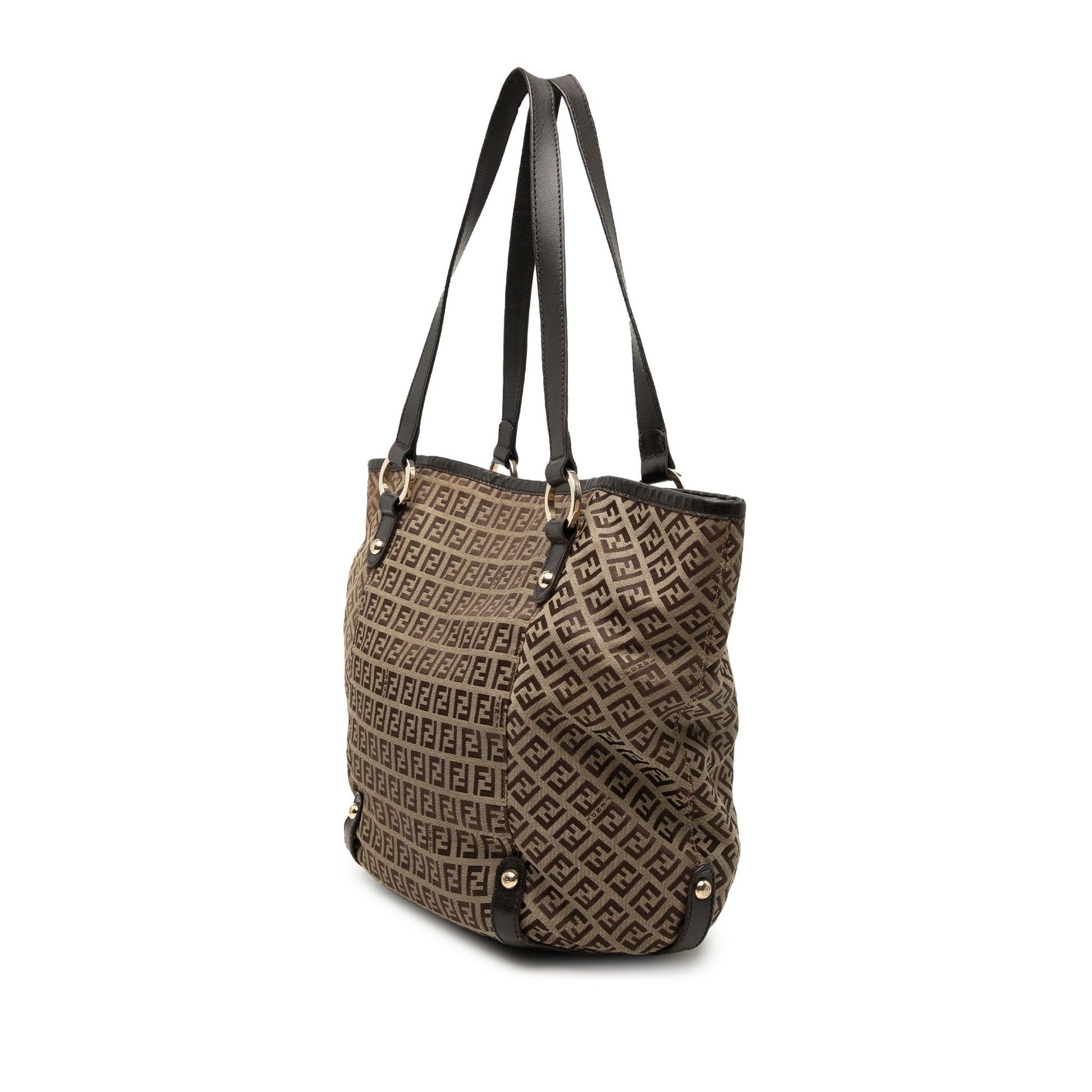Fendi Zucchino Canvas Tote