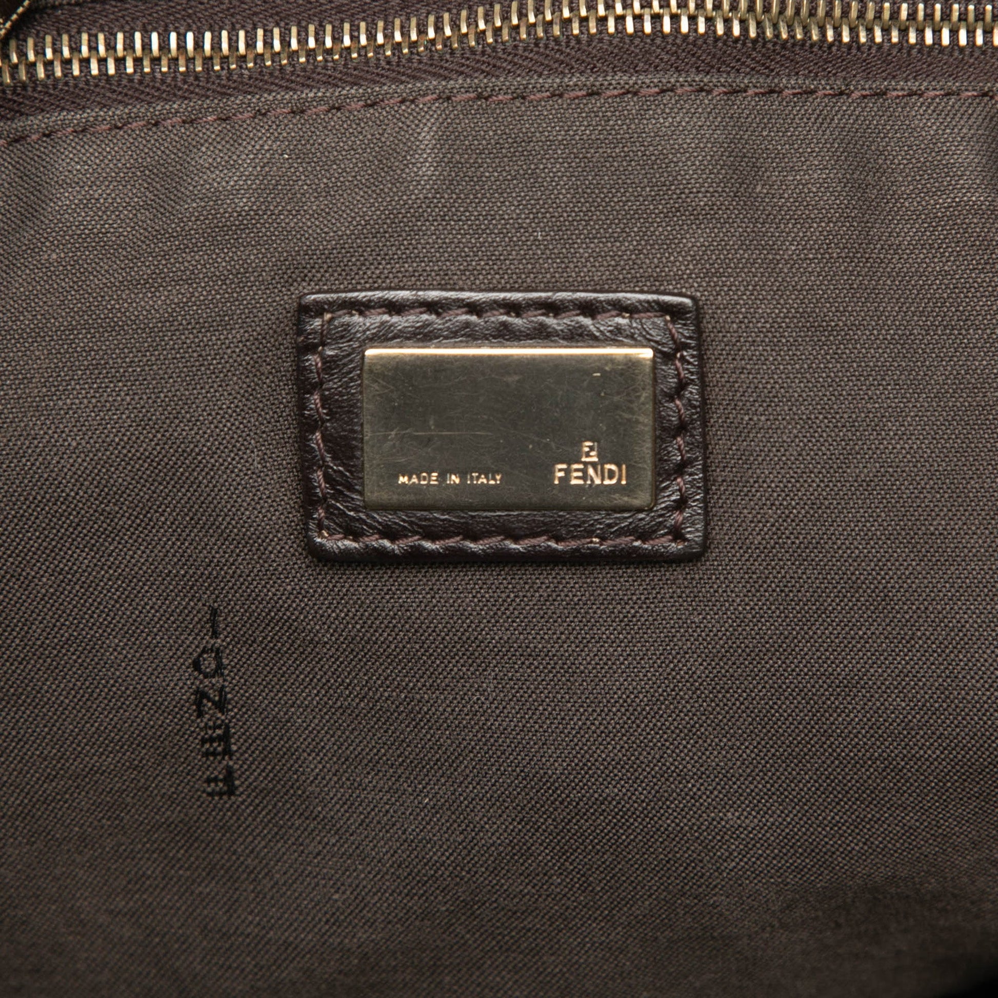 Fendi Zucchino Canvas Tote