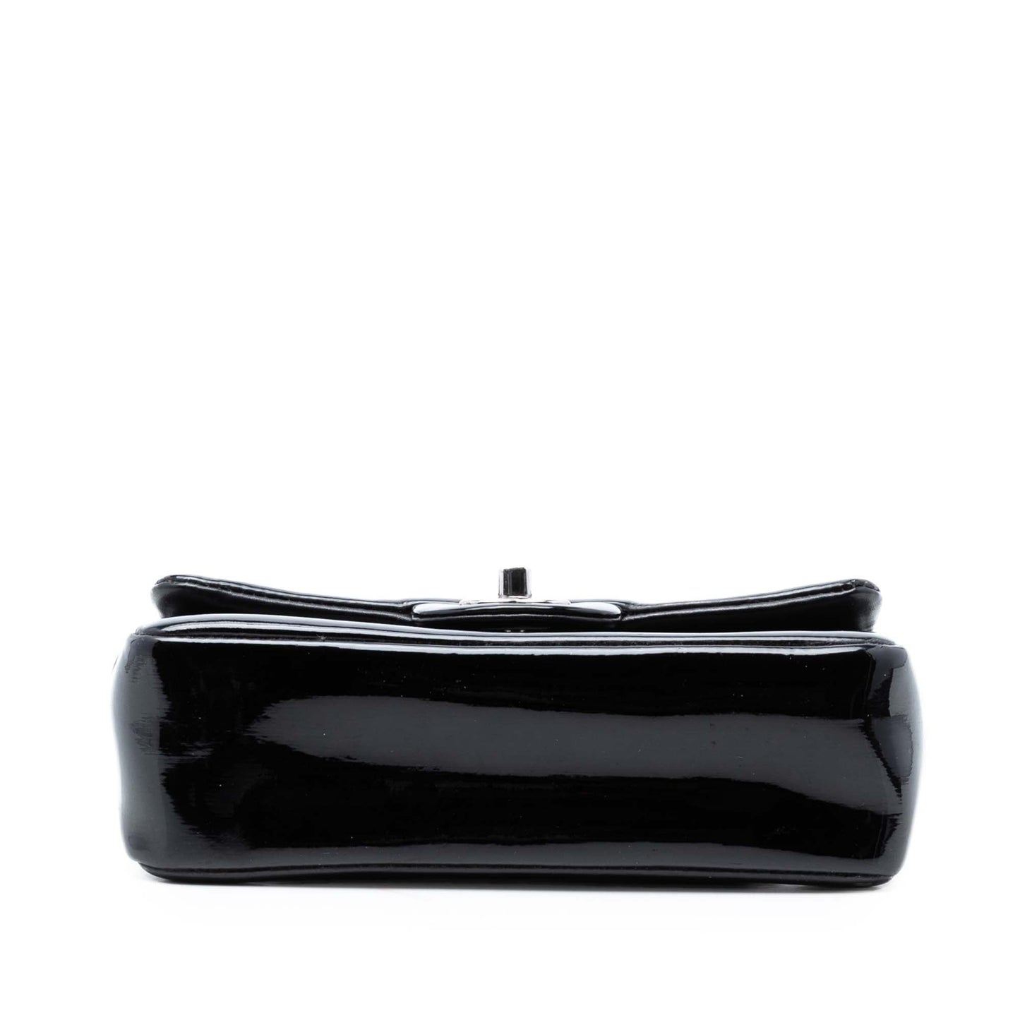 Chanel Mini Rectangular Classic Pure Patent Single Flap