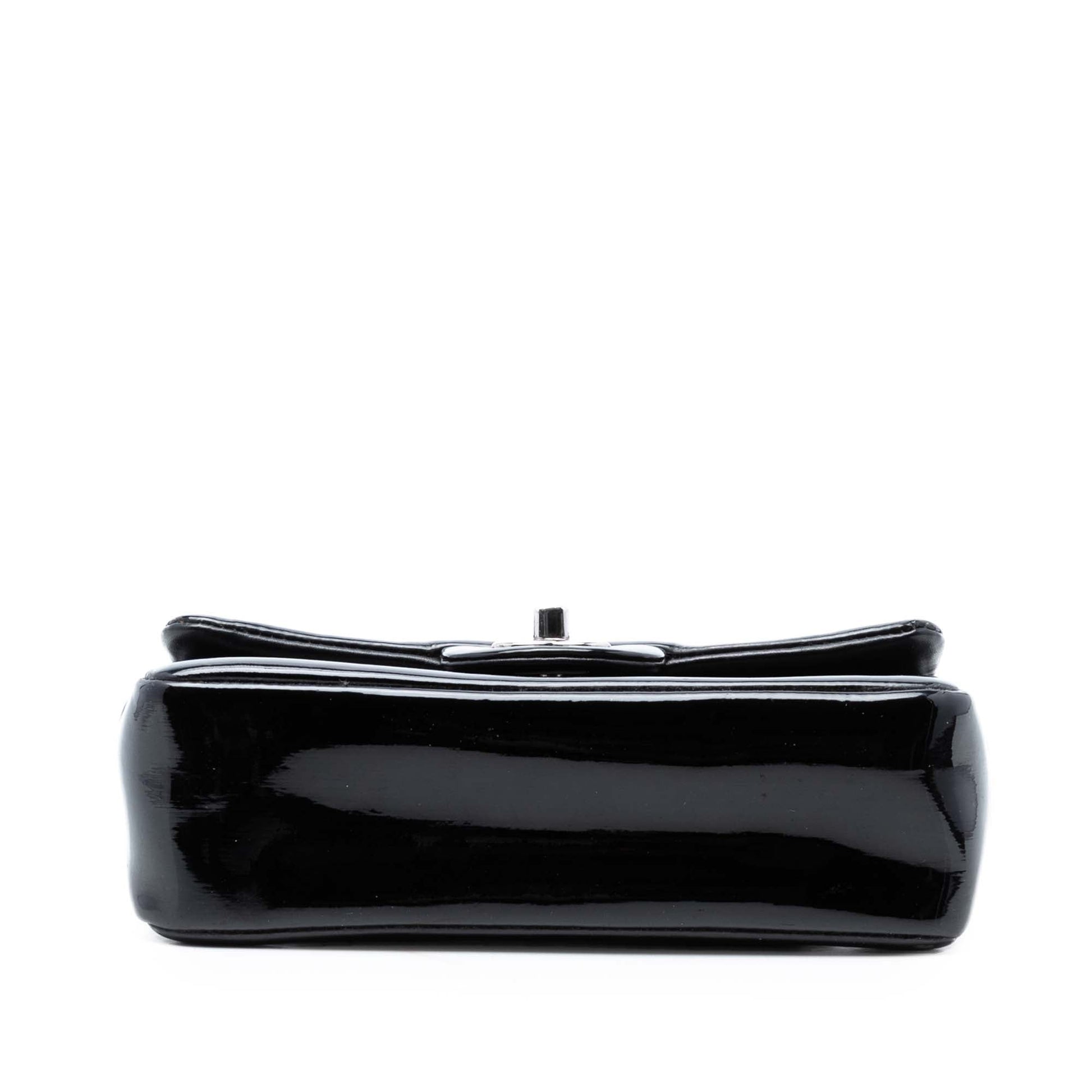 Chanel Mini Rectangular Classic Pure Patent Single Flap