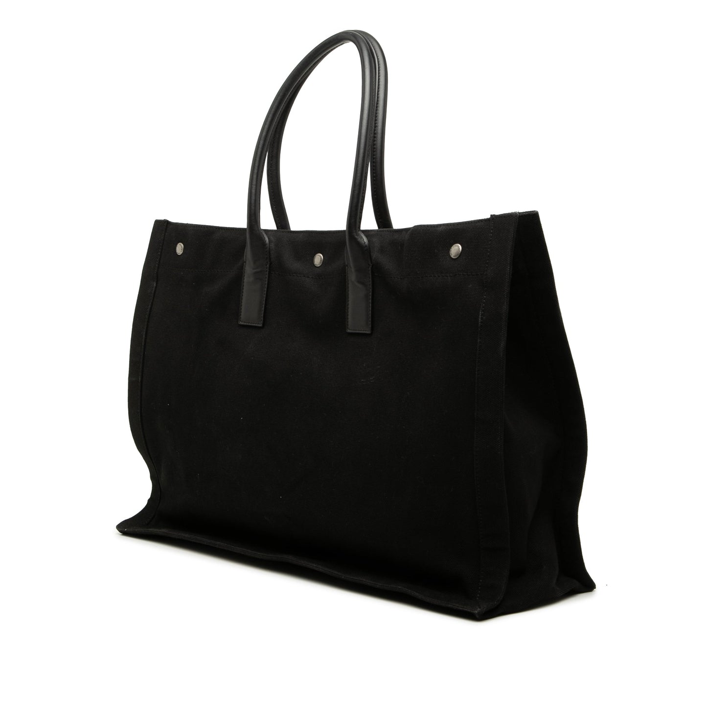 Saint Laurent Large Canvas Rive Gauche Tote