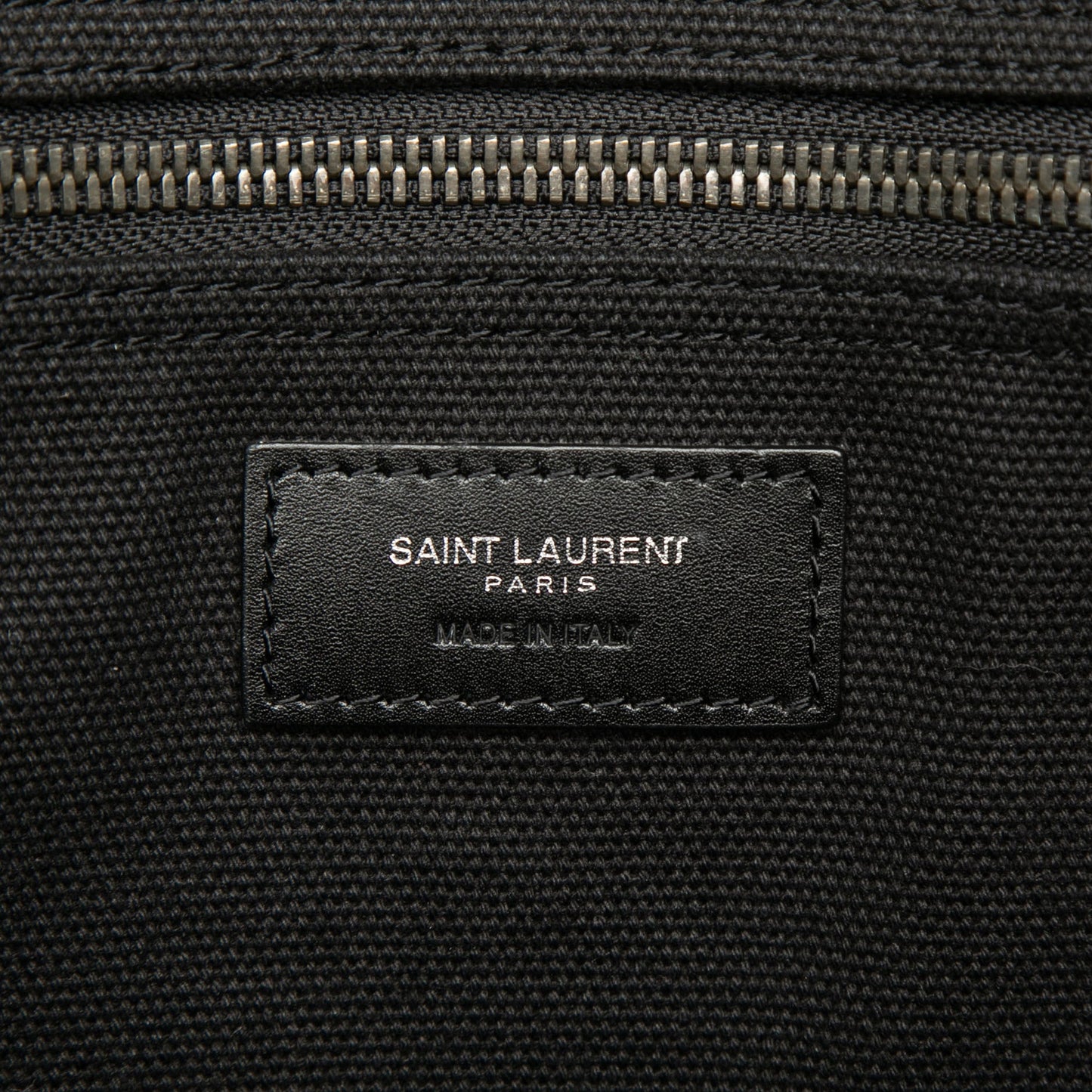 Saint Laurent Large Canvas Rive Gauche Tote