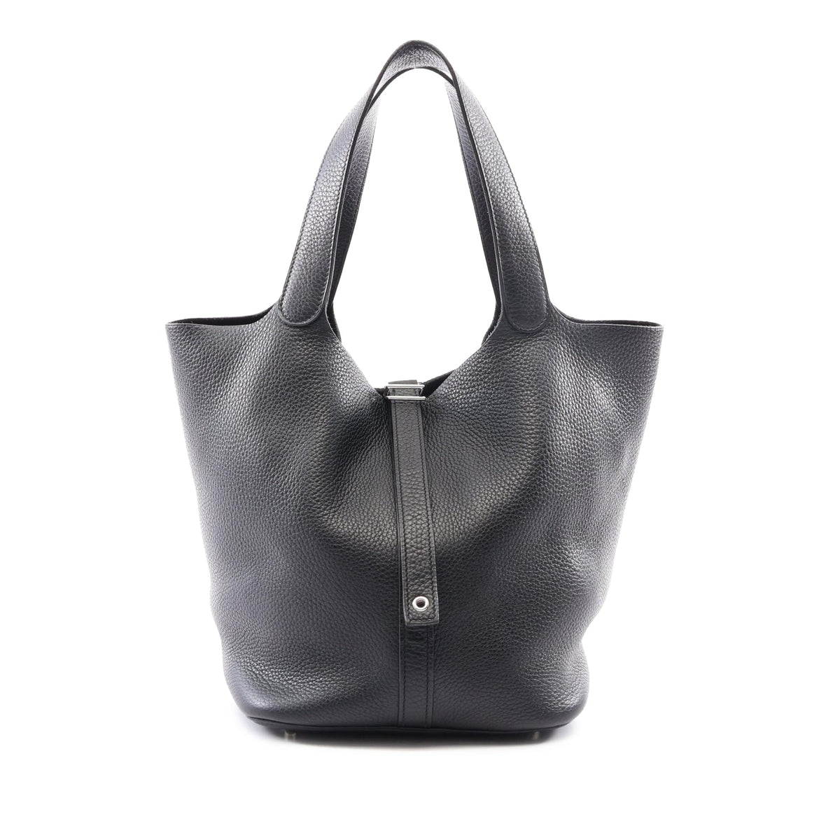 Hermès Clemence Picotin Lock 26 — Black