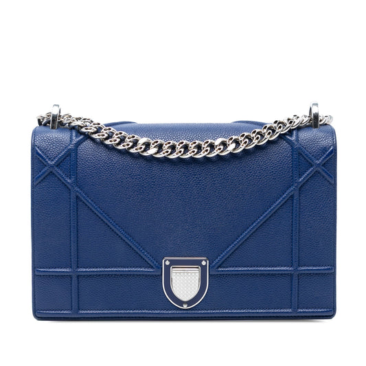 Dior Medium Grained Calfskin Diorama Flap