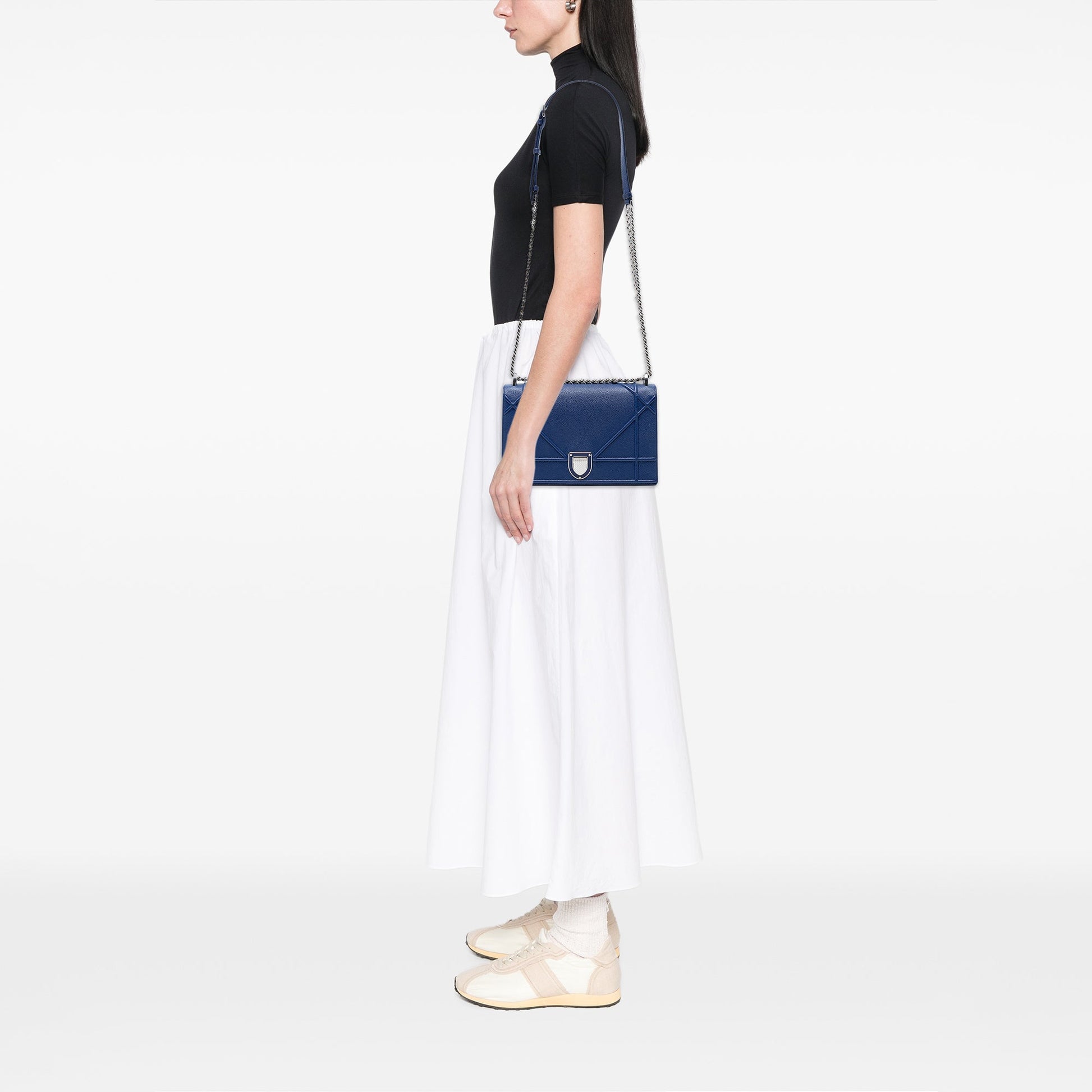 Dior Medium Grained Calfskin Diorama Flap