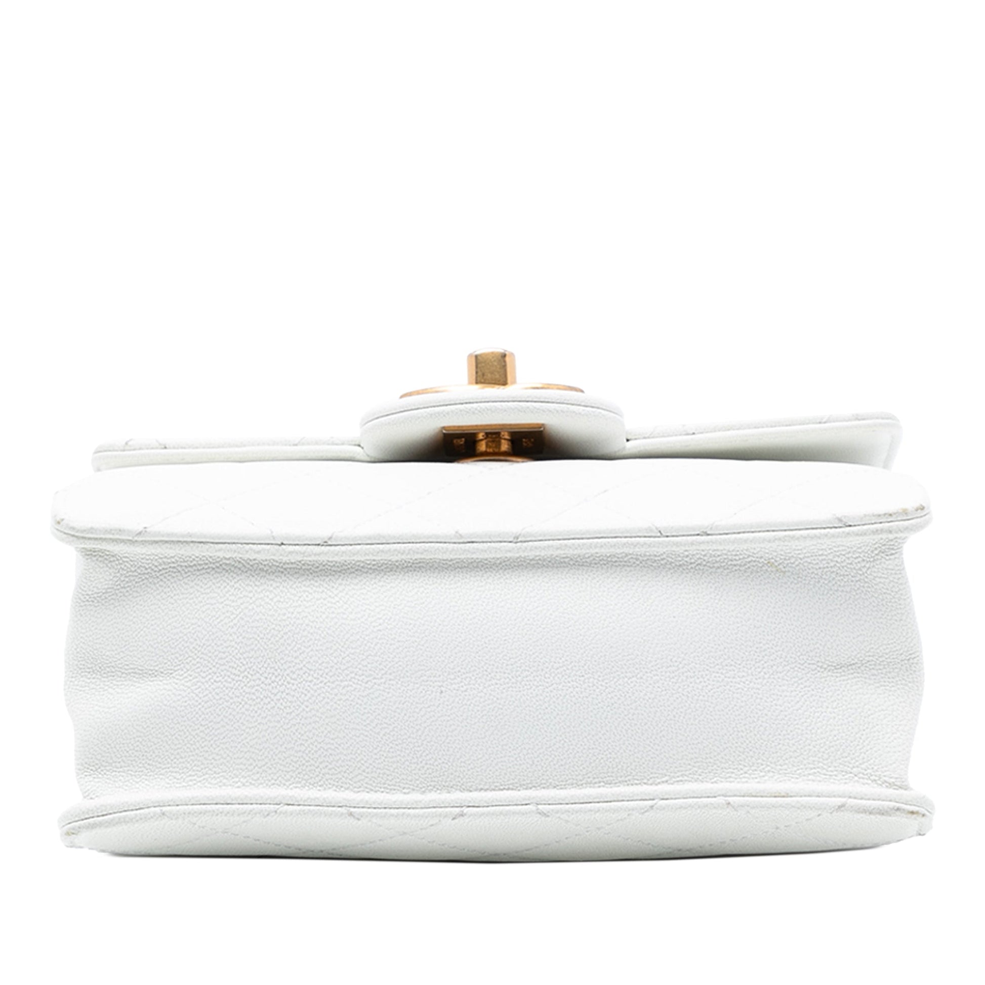 Chanel Small Quilted Lambskin Chic Pearls Flap