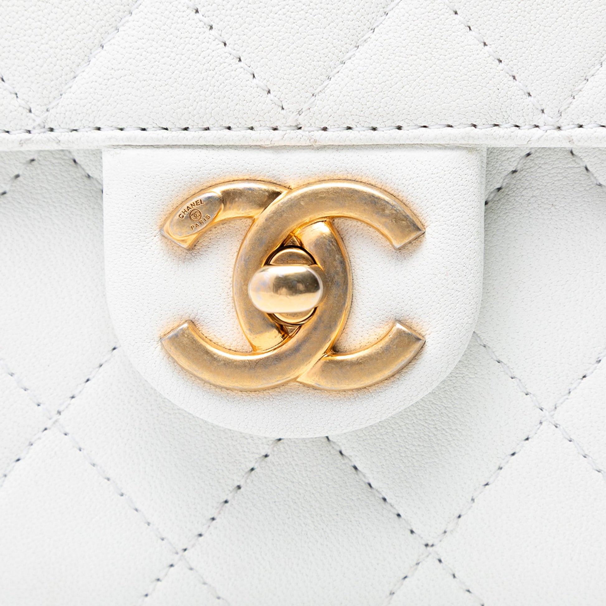 Chanel Small Quilted Lambskin Chic Pearls Flap