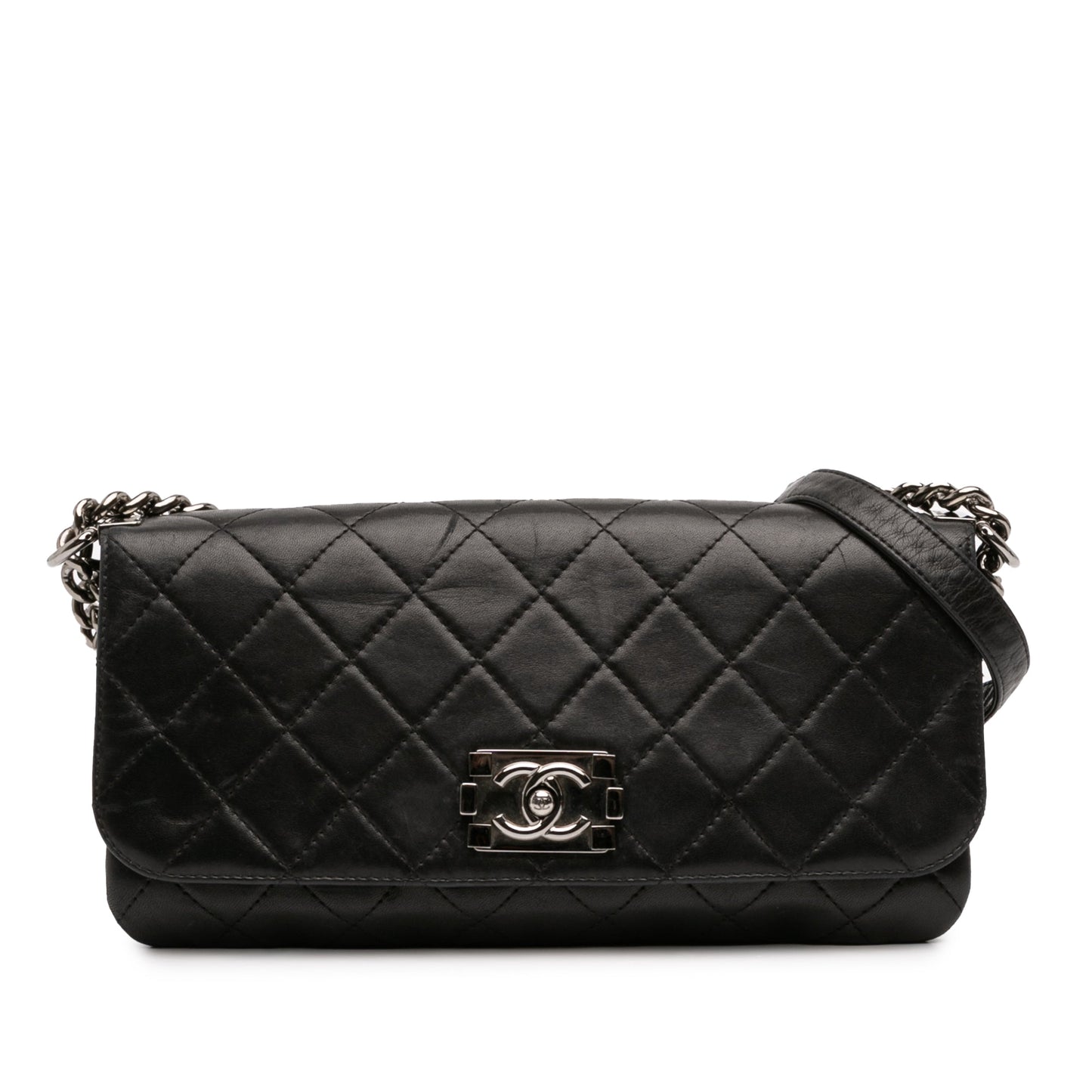 Chanel Quilted Lambskin Boy Accordion Flap