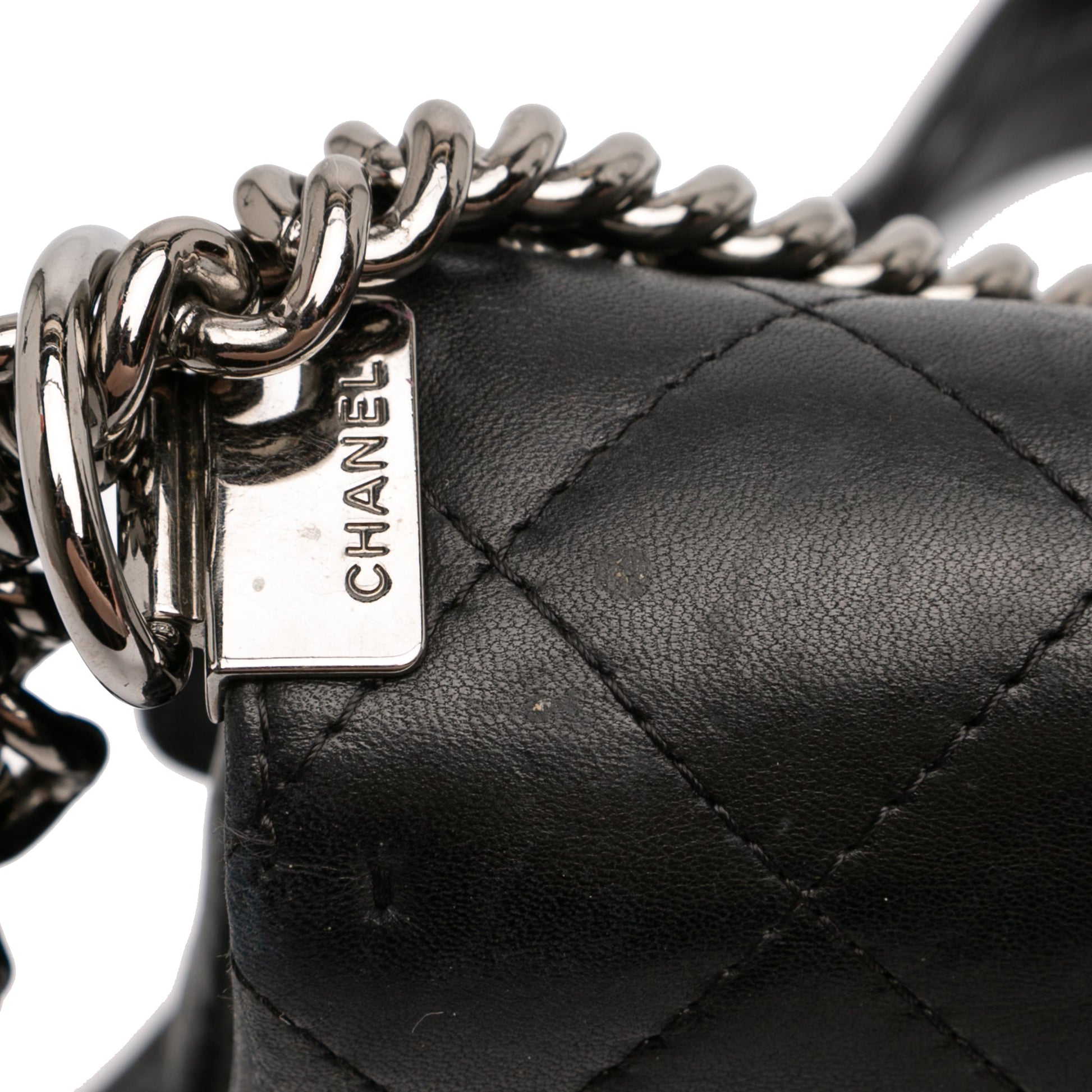 Chanel Quilted Lambskin Boy Accordion Flap