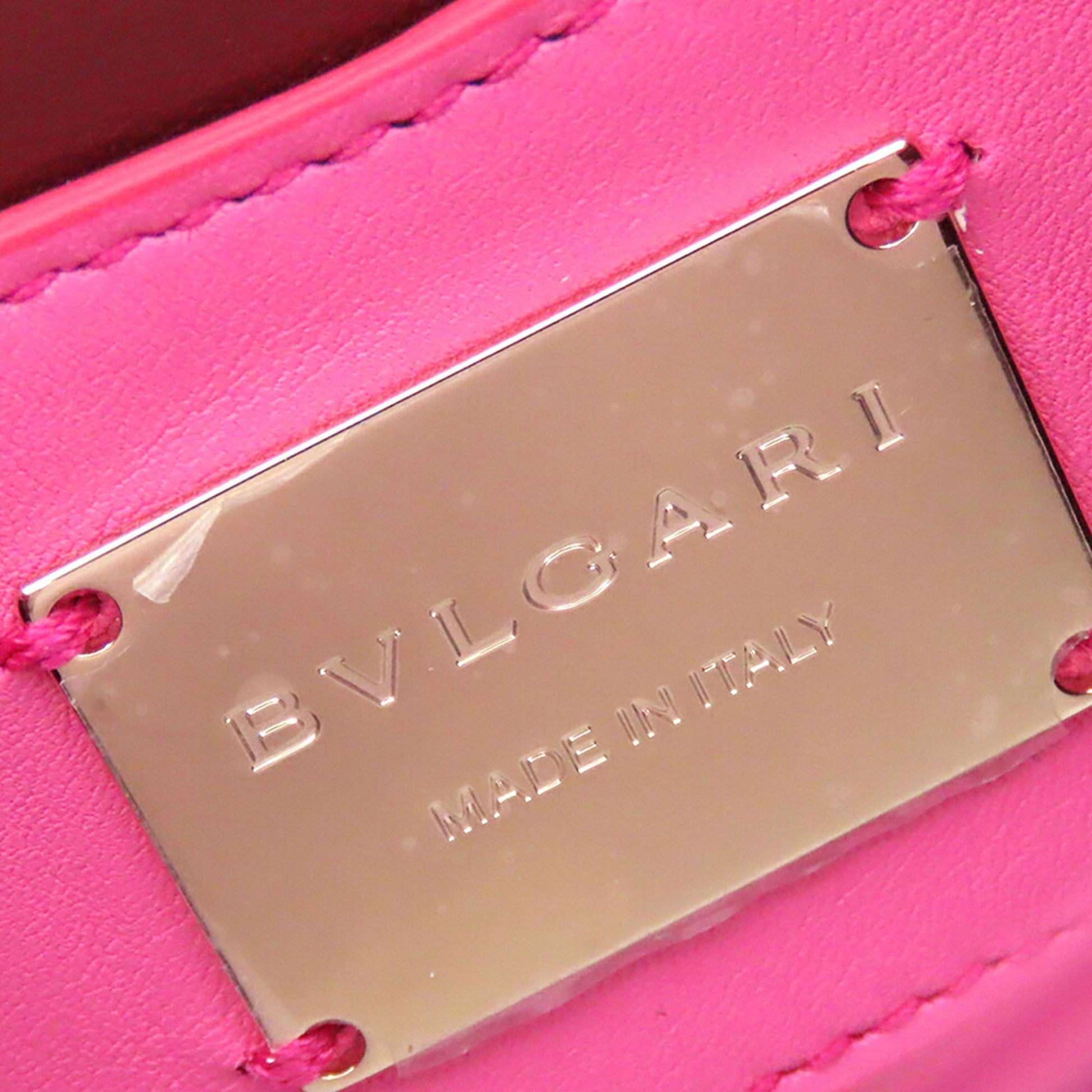Bvlgari Mini Leather Serpenti Cabochon Satchel