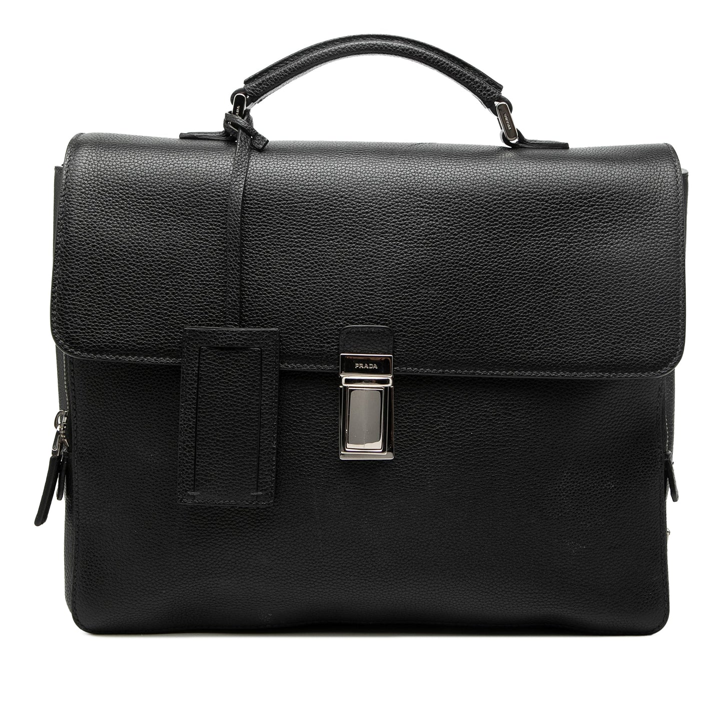 Prada Leather Business Bag