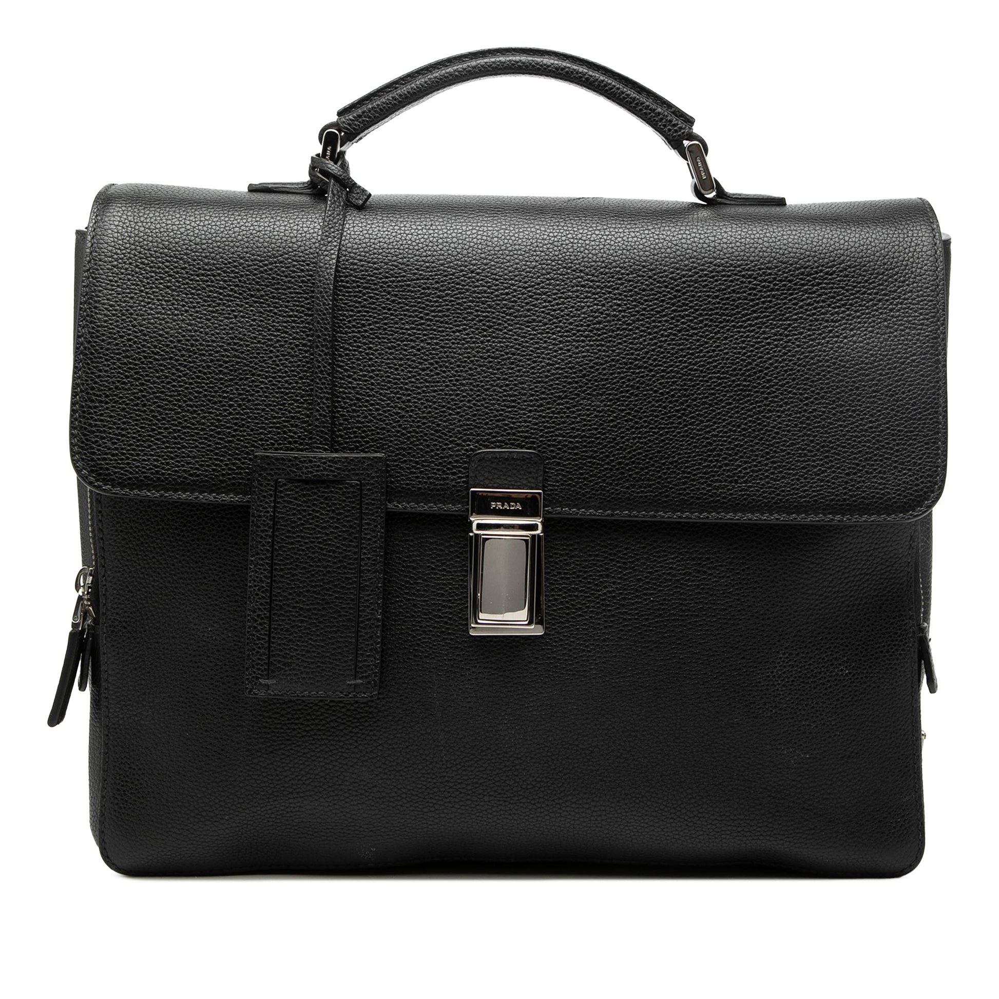 Prada Leather Business Bag