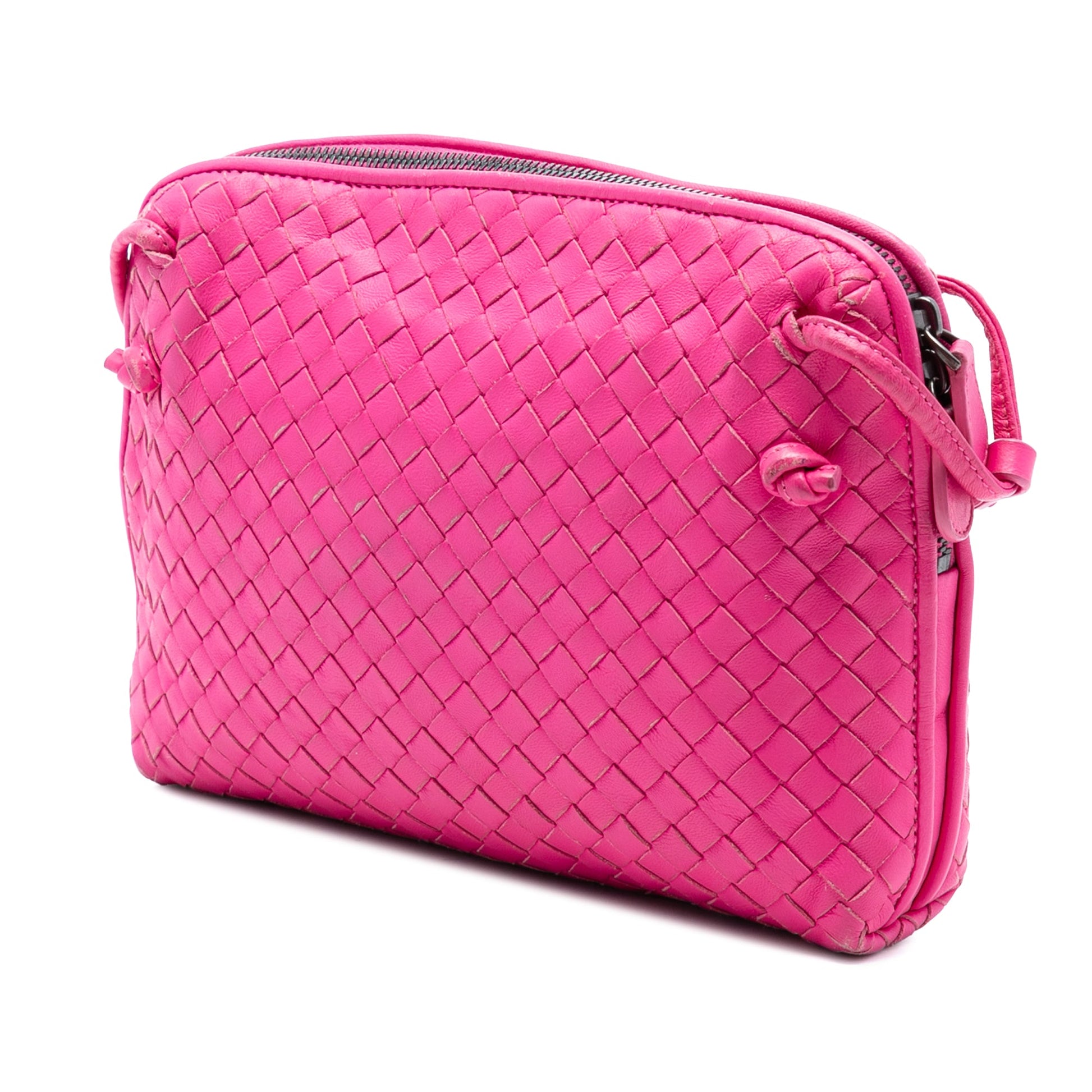 Bottega Veneta Nappa Intrecciato Nodini Crossbody