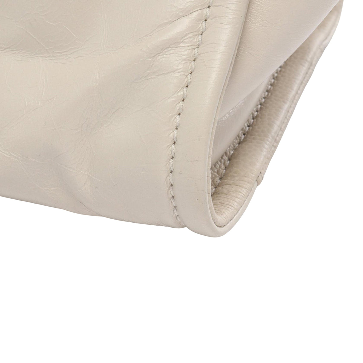Chanel Small Glazed Calfskin Deauville Tote