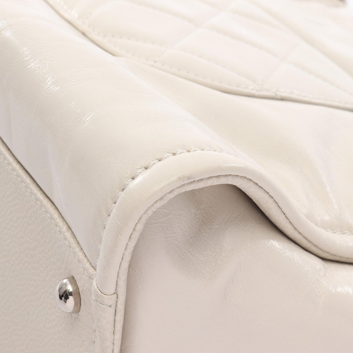 Chanel Small Glazed Calfskin Deauville Tote