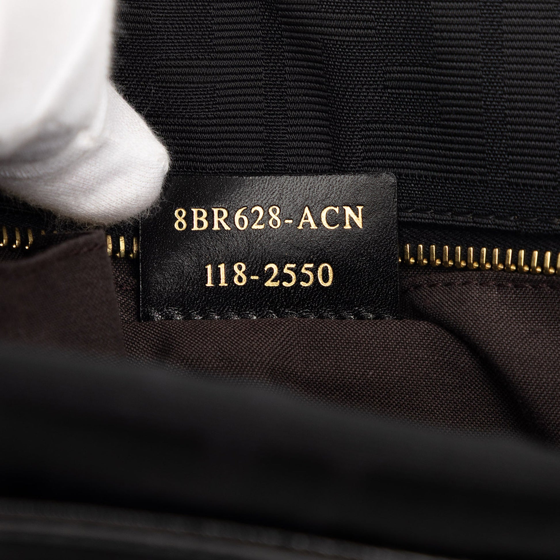 Fendi Zucca Canvas Chef Shoulder Bag