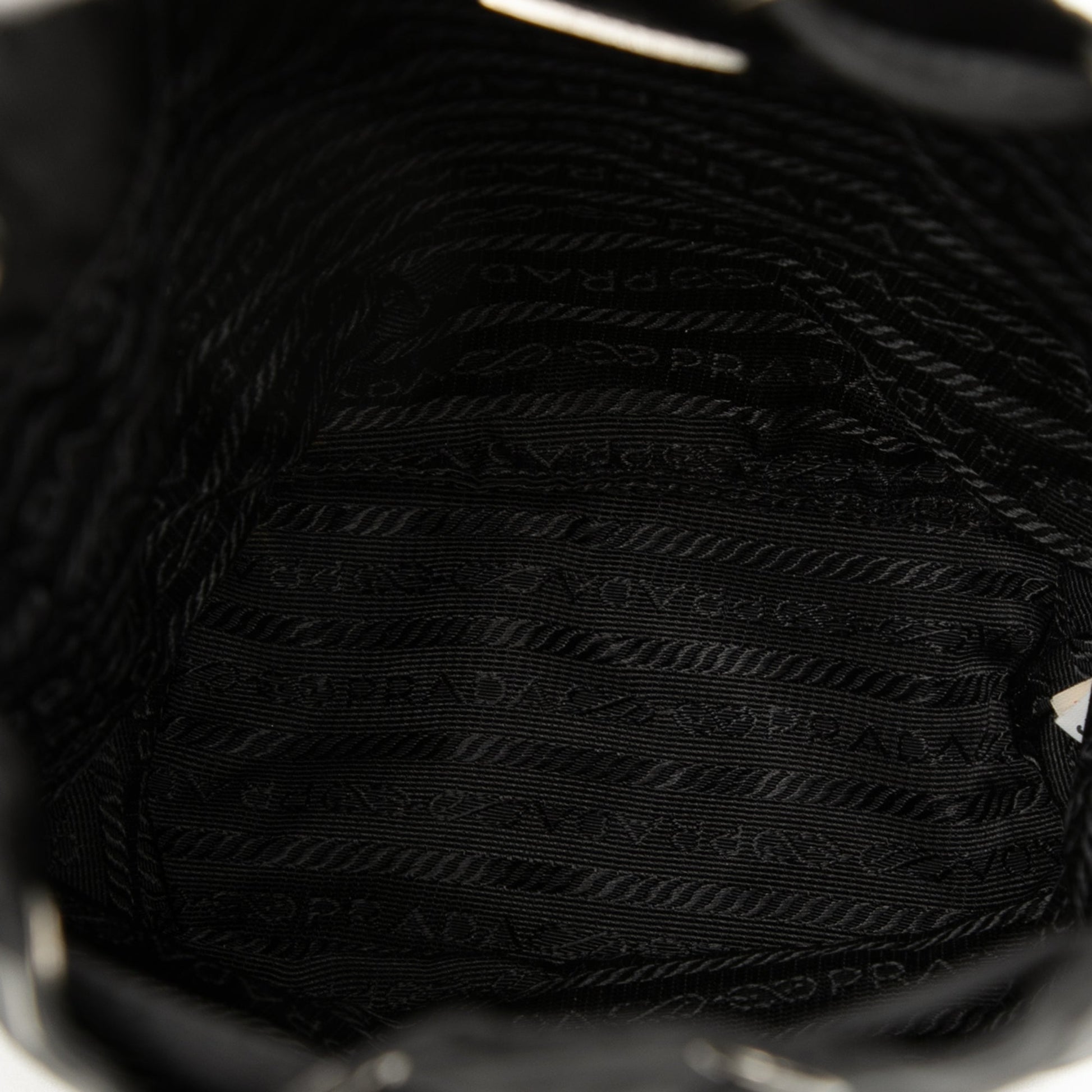 Prada Mini Tessuto Drawstring Bucket Bag