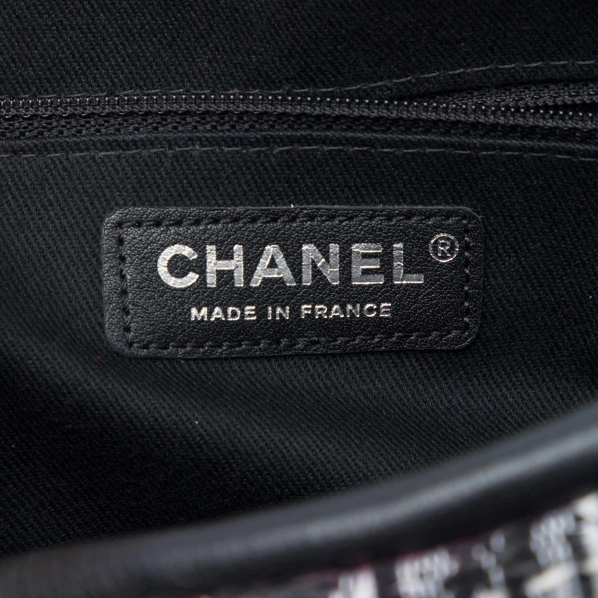 Chanel Quilted Tweed Fantasy Easy Flap