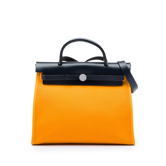 Hermès Toile Verso Herbag Zip 31