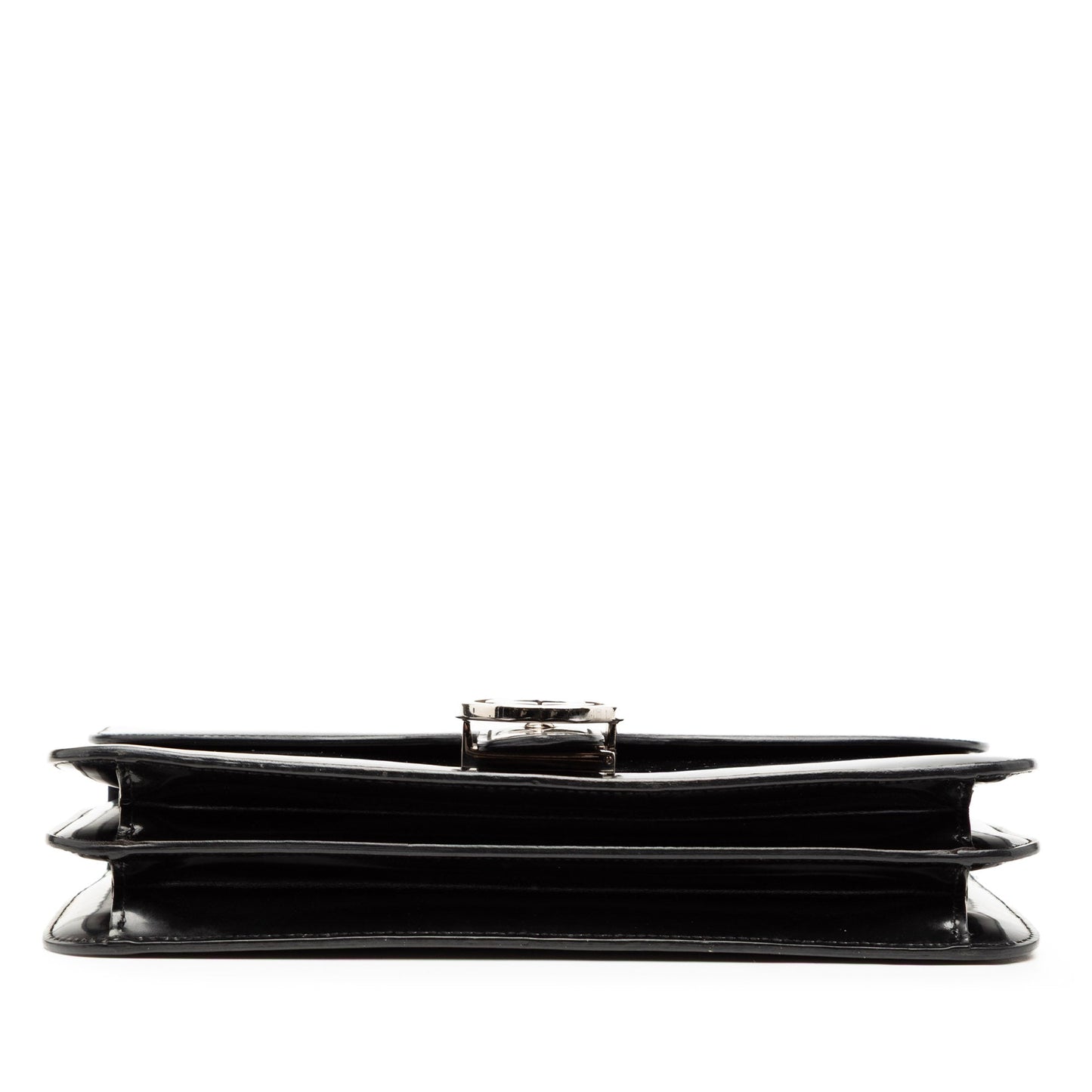 Gucci Medium Patent Dollar Interlocking G Crossbody