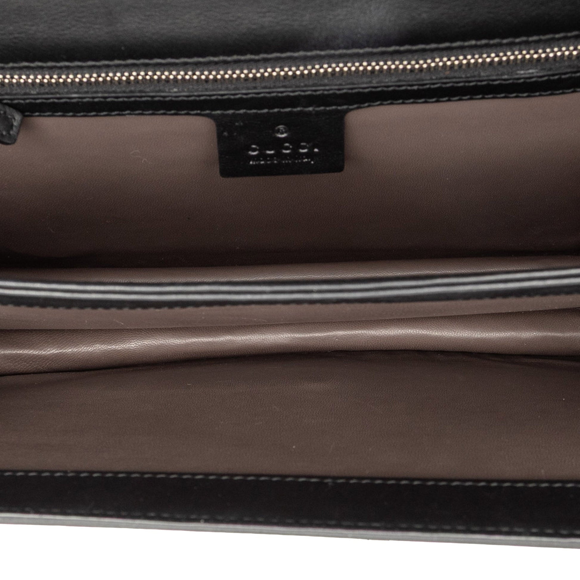 Gucci Medium Patent Dollar Interlocking G Crossbody