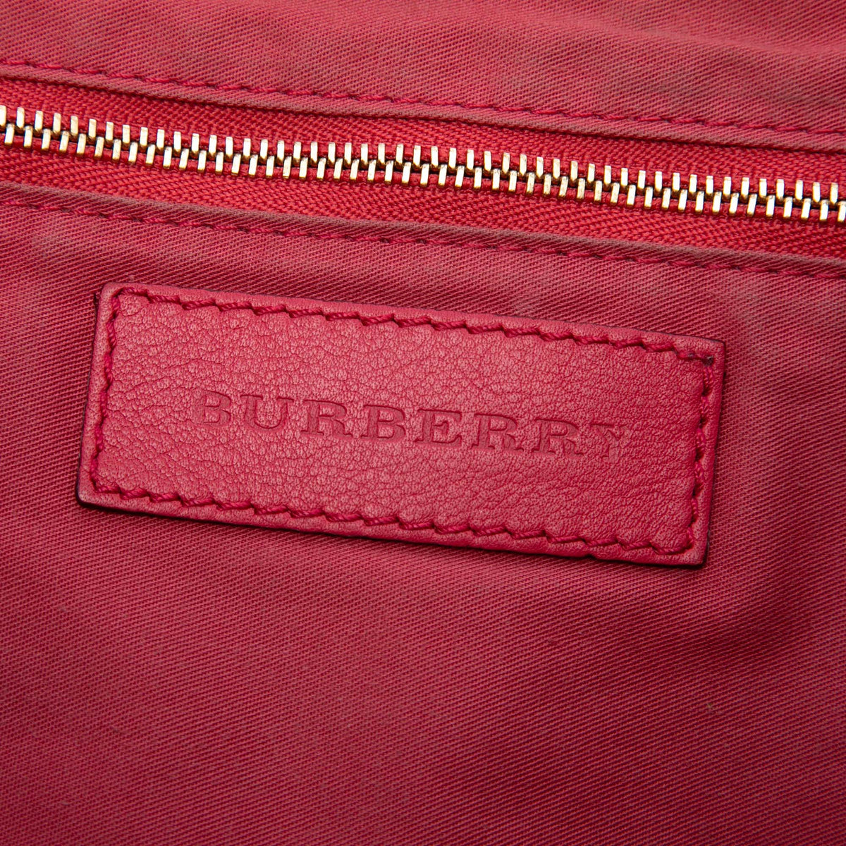 Burberry Small Haymarket Check Coated Canvas and Calfskin Canterbury Tote