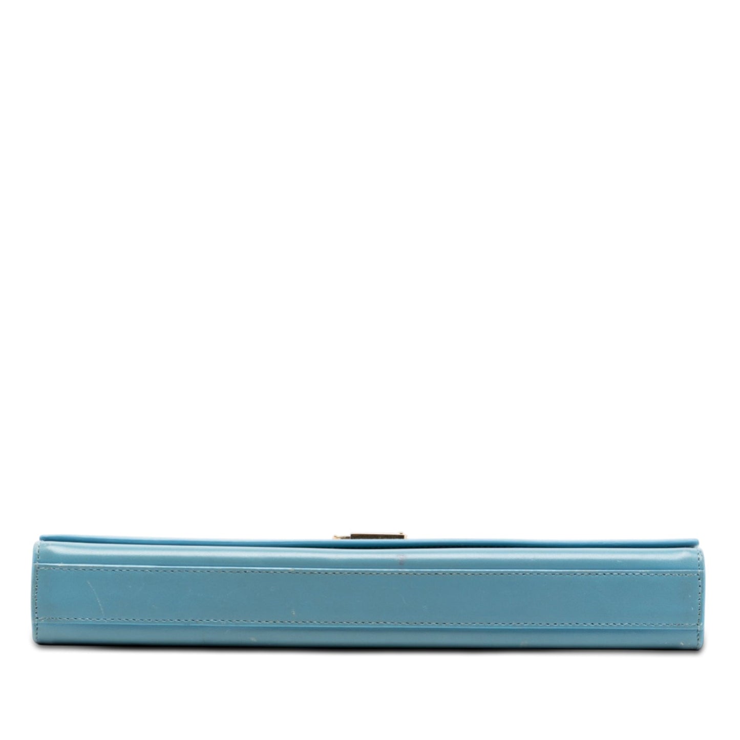 Saint Laurent Smooth Leather Cassandre Clutch