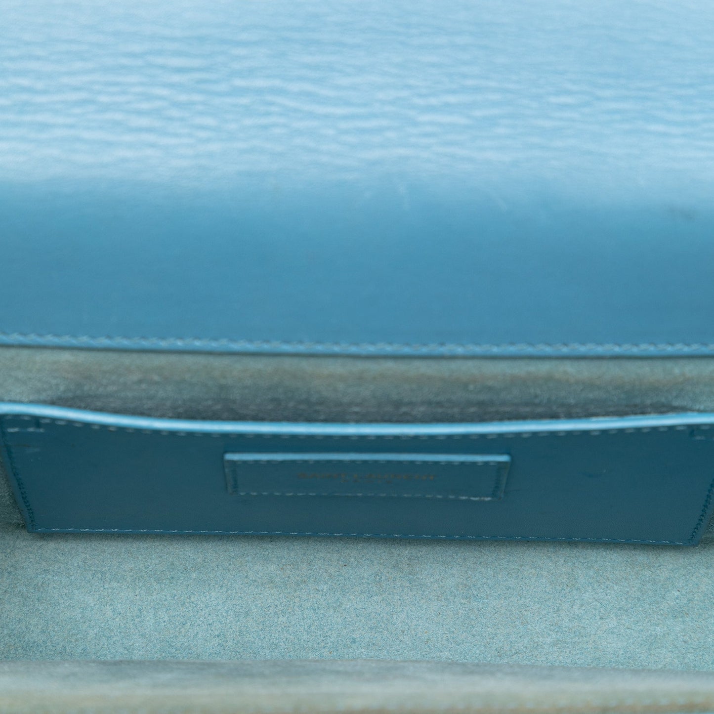 Saint Laurent Smooth Leather Cassandre Clutch