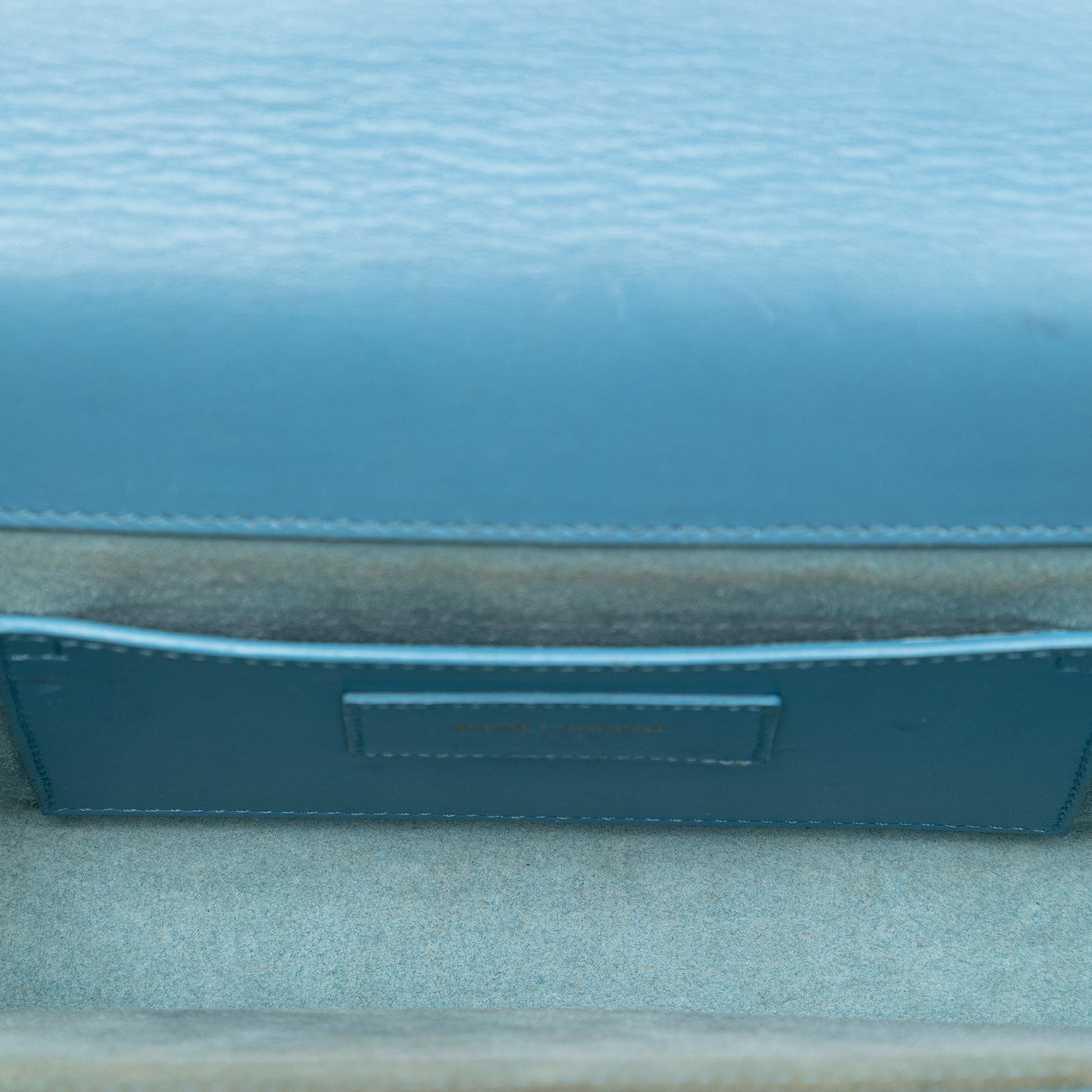 Saint Laurent Smooth Leather Cassandre Clutch