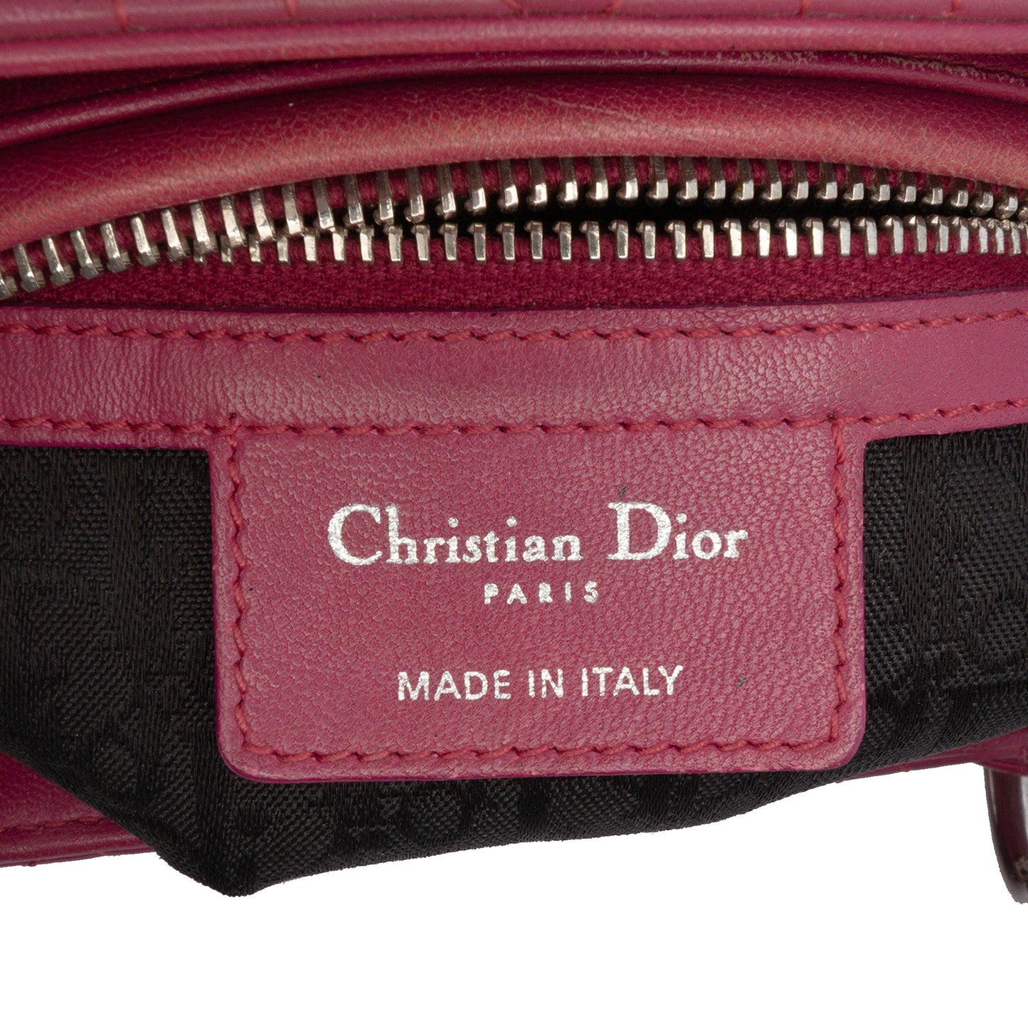 Dior Medium Lambskin Cannage Lady Dior