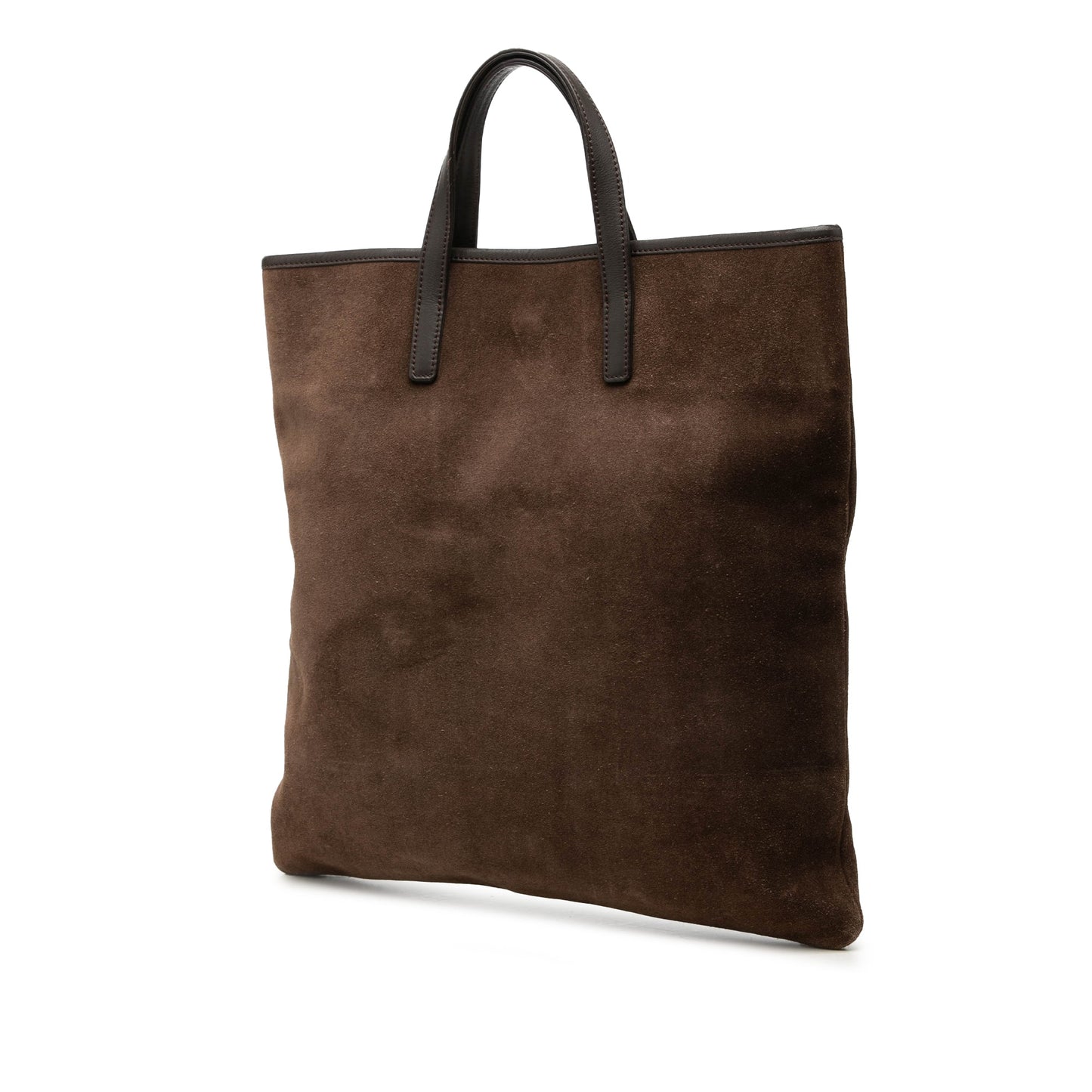 LOEWE Suede Anagram Tote
