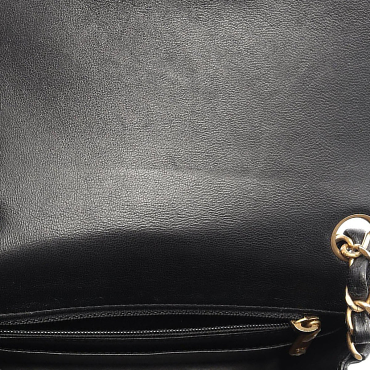 Chanel Mini Square Classic Chevron Lambskin Single Flap