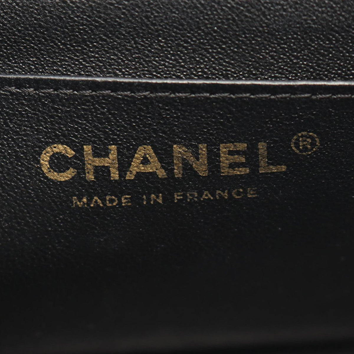 Chanel Mini Square Classic Chevron Lambskin Single Flap