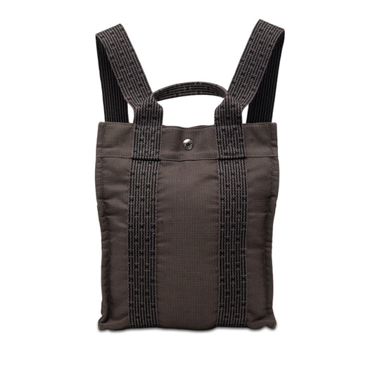 Hermès Canvas Herline Backpack PM