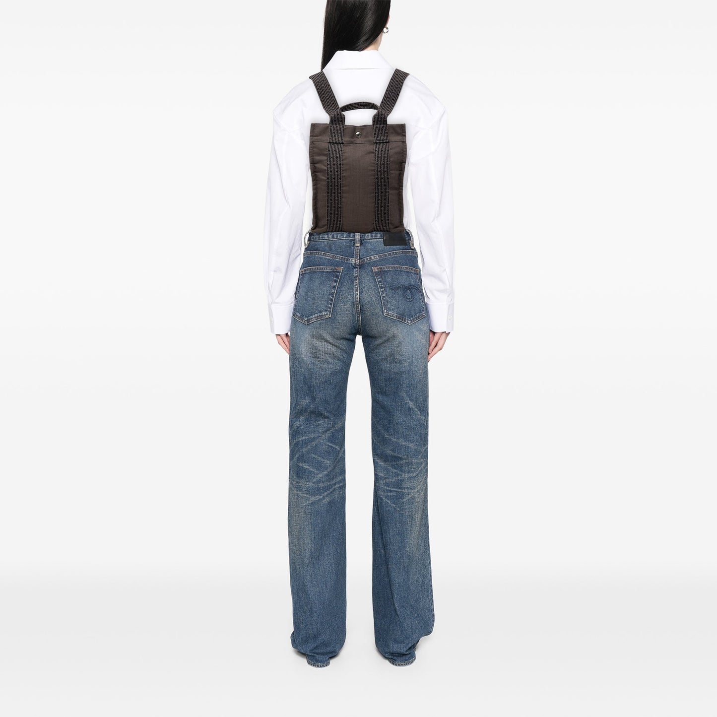 Hermès Canvas Herline Backpack PM