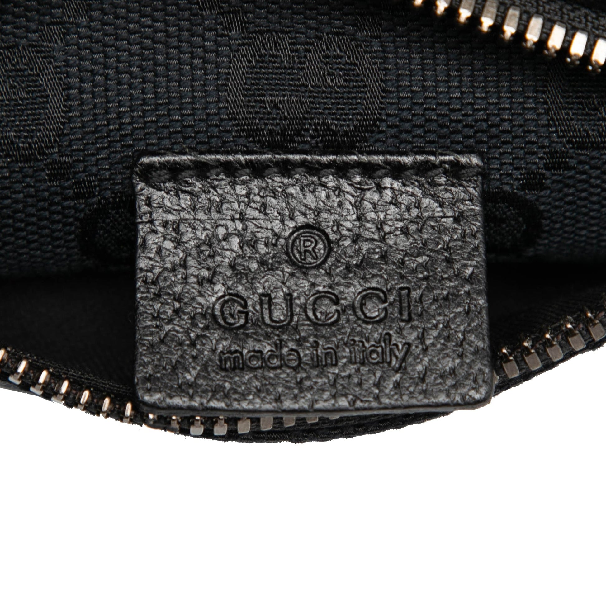 Gucci GG Canvas Double Pocket Belt Bag