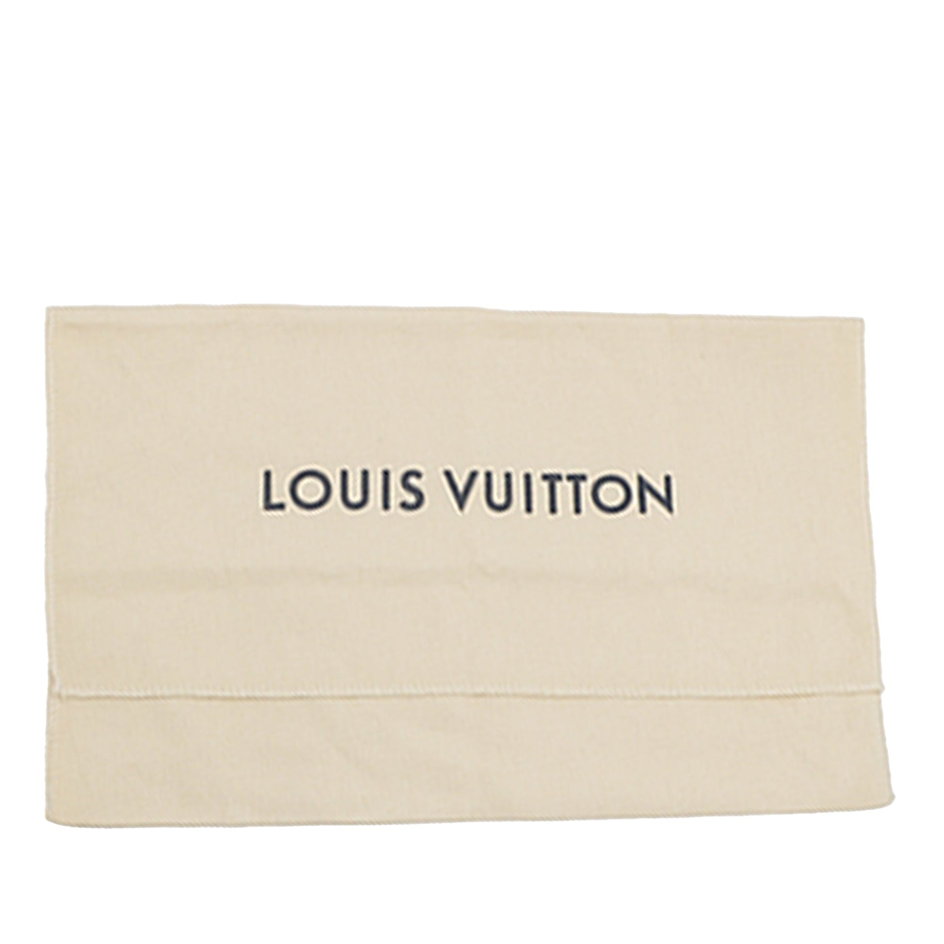 Louis Vuitton Nigo Monogram Denim and Taurillon Double Phone Pouch