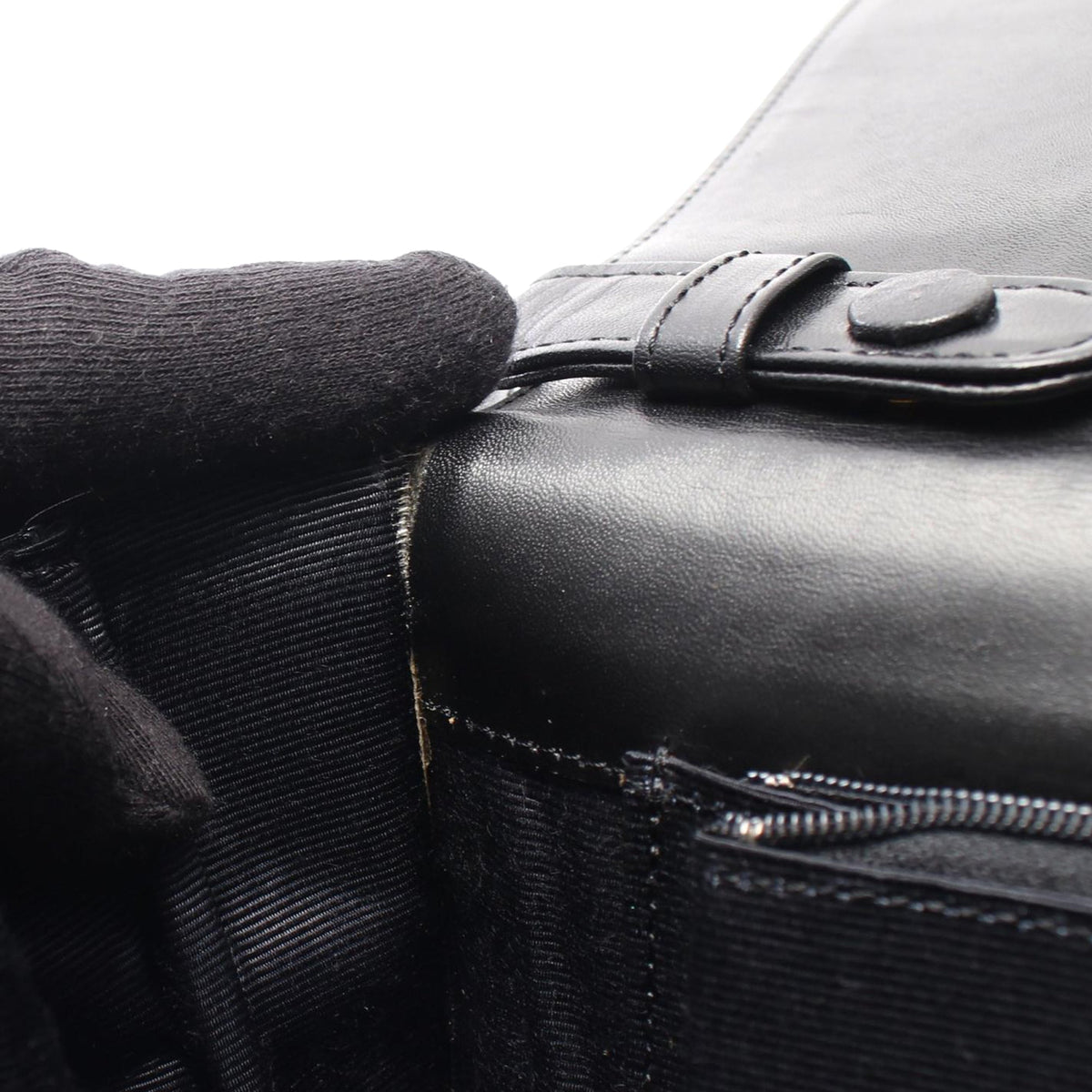 Givenchy Leather Handbag — Black