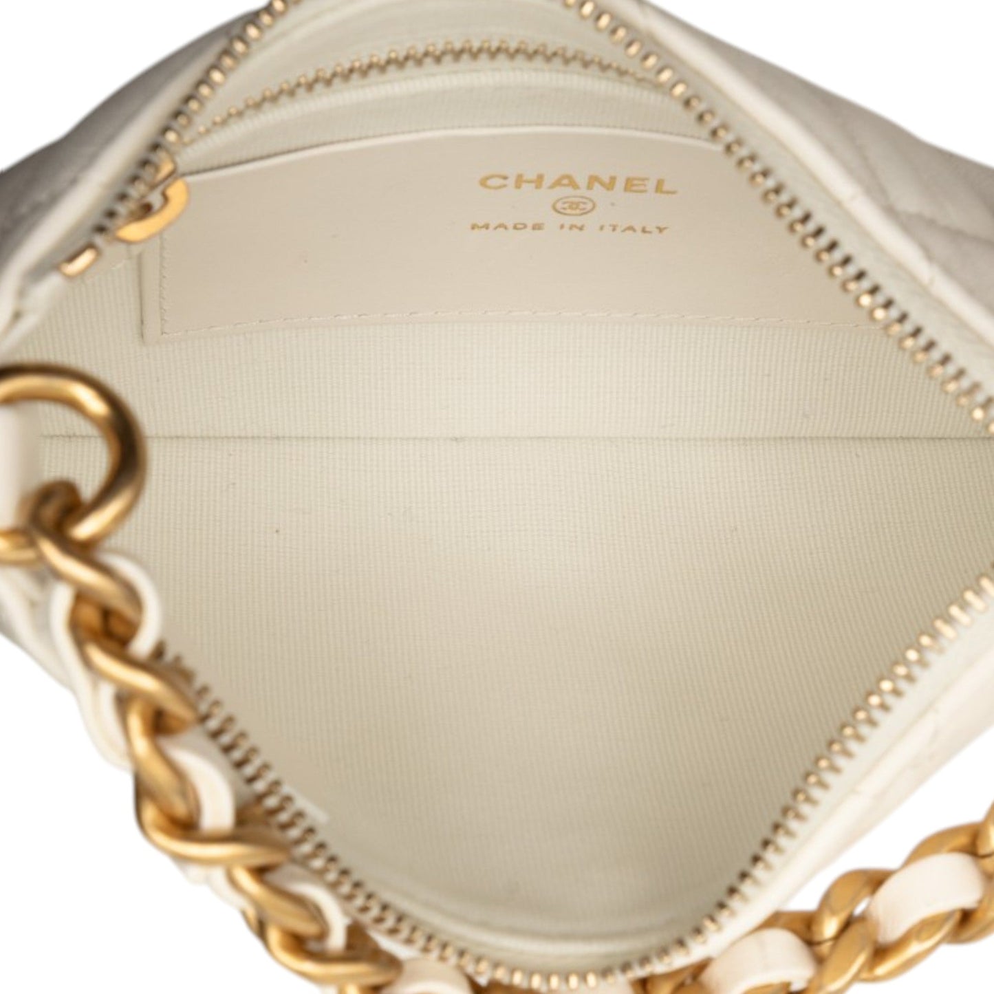 Chanel CC Quilted Lambskin Trendy Chain Around Hobo