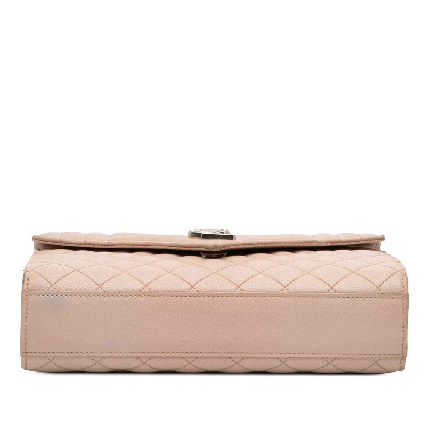 Saint Laurent Medium Grain De Poudre Triquilt Monogram Envelope Bag