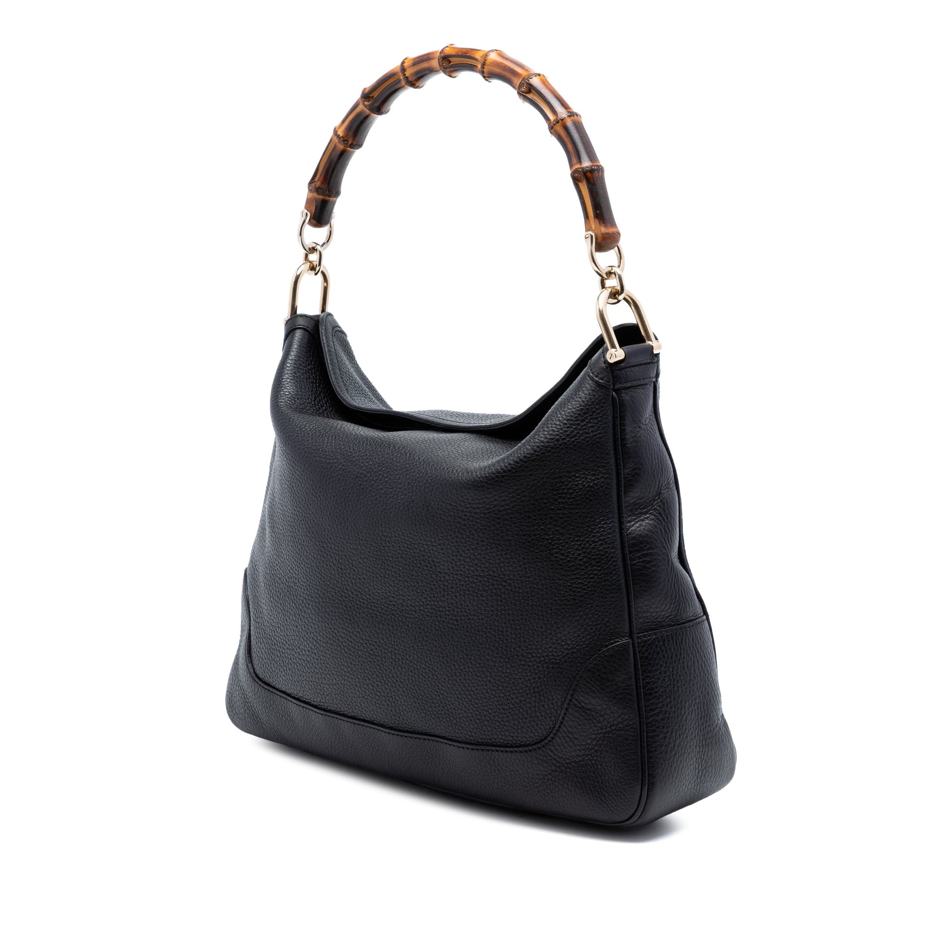 Gucci Calfskin Bamboo Diana Satchel