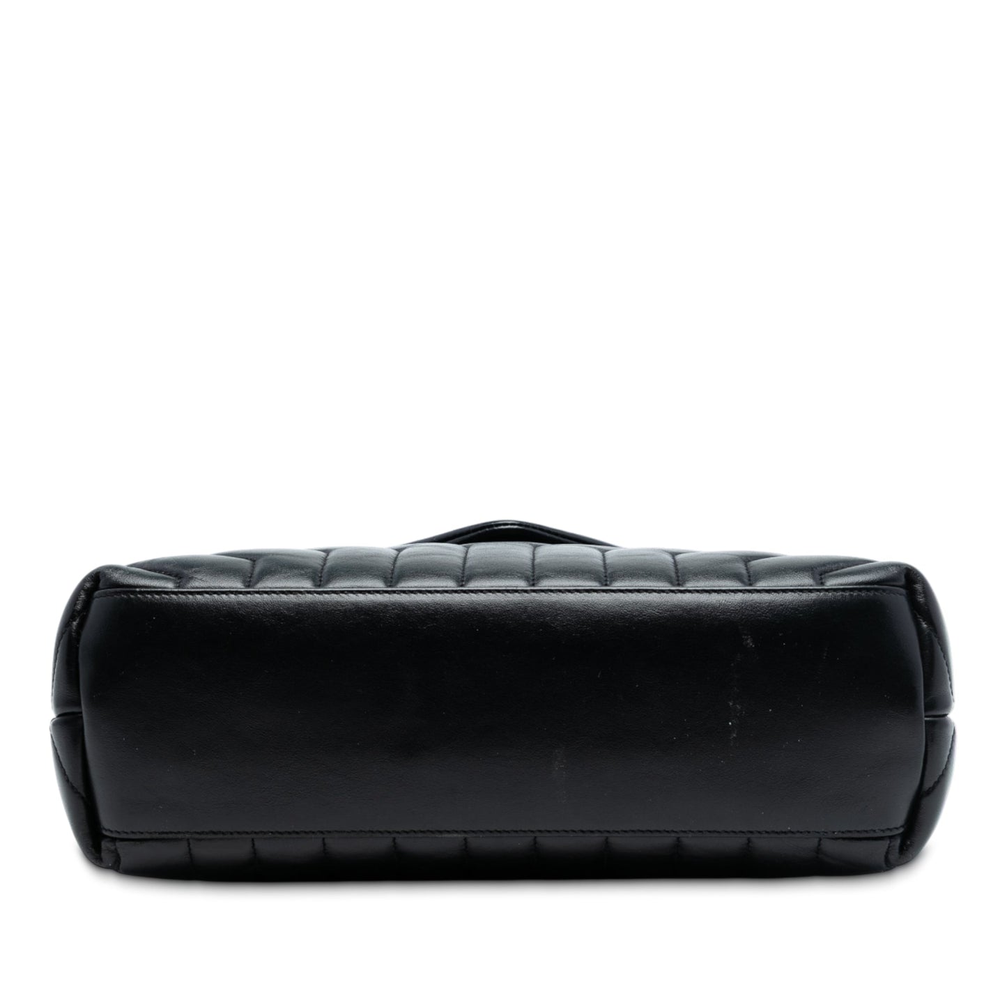 Saint Laurent Medium Matelasse Calfskin Monogram Monochrome LouLou Shoulder Bag