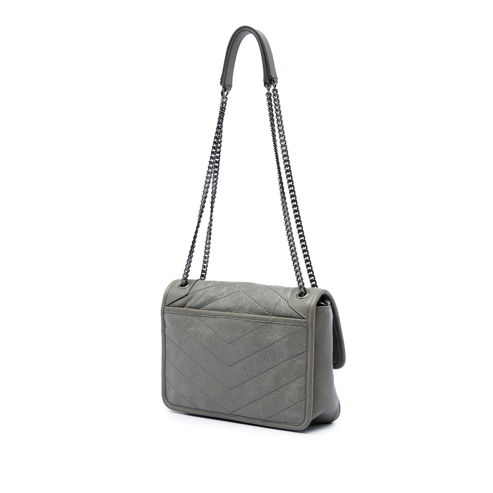 Saint Laurent Baby Crinkled Calfskin Niki