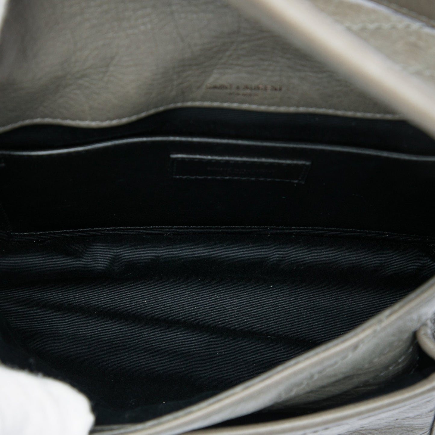 Saint Laurent Baby Crinkled Calfskin Niki