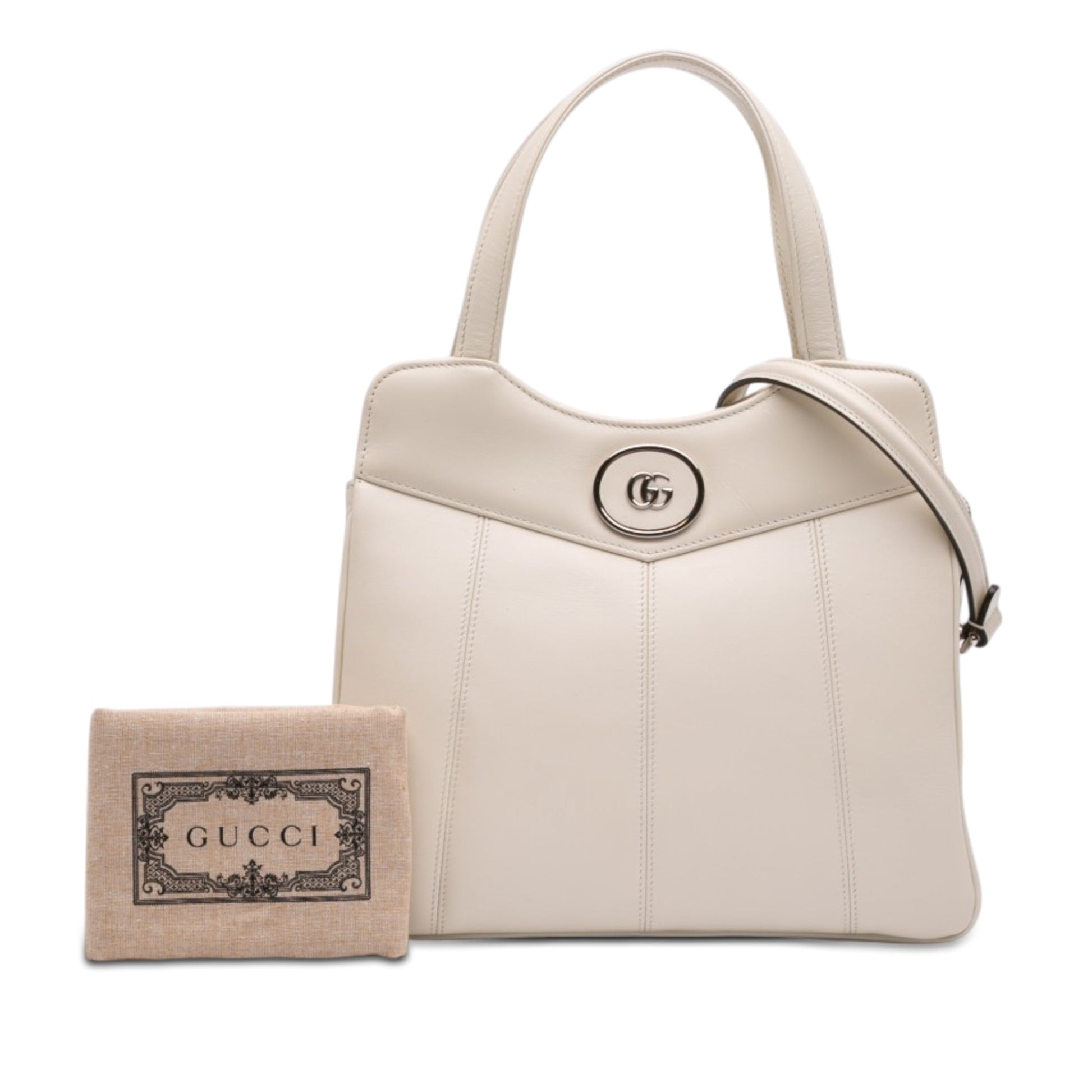 Gucci Small Calfskin Petite GG Tote