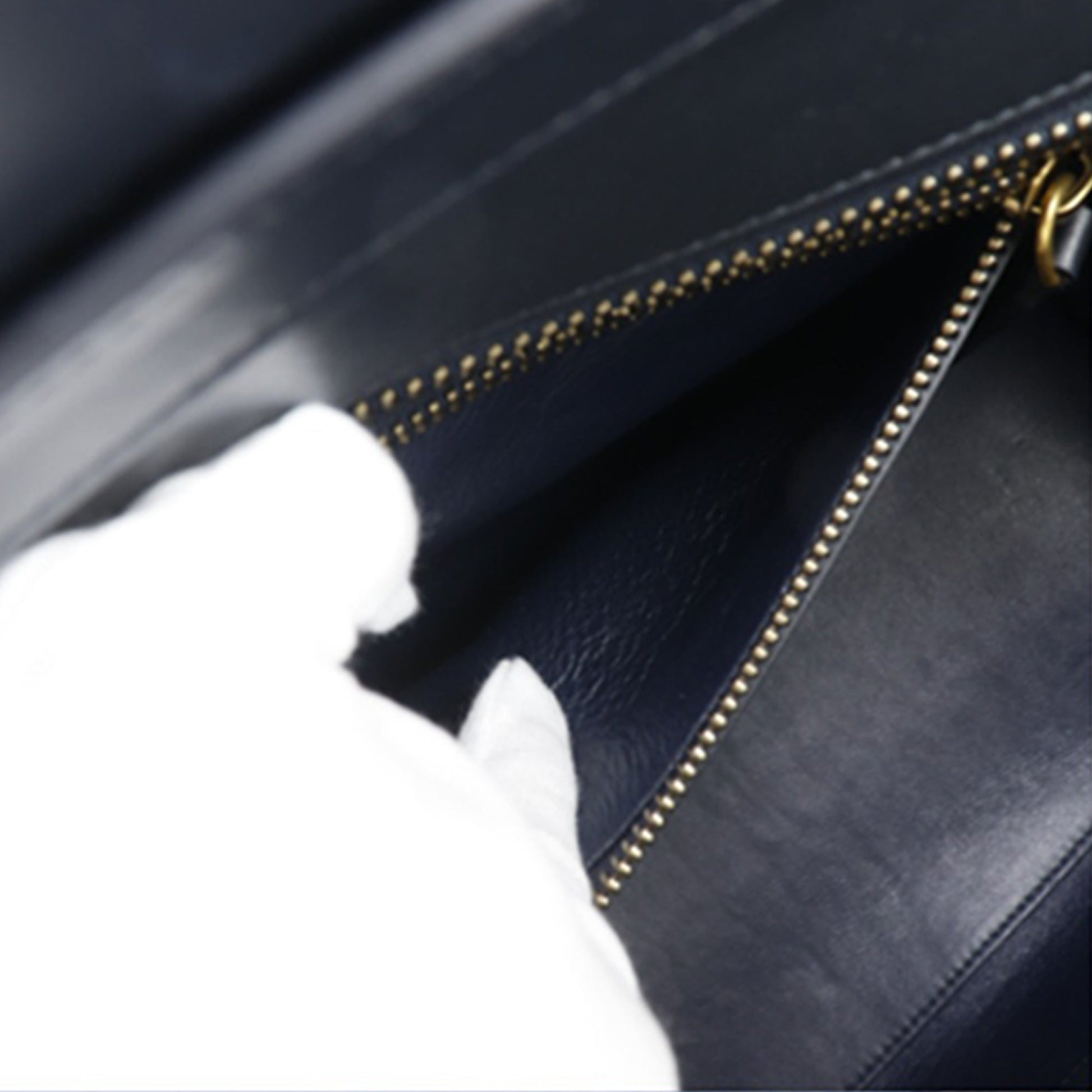 Celine Micro Tricolor Nubuck and Calfskin Luggage Tote
