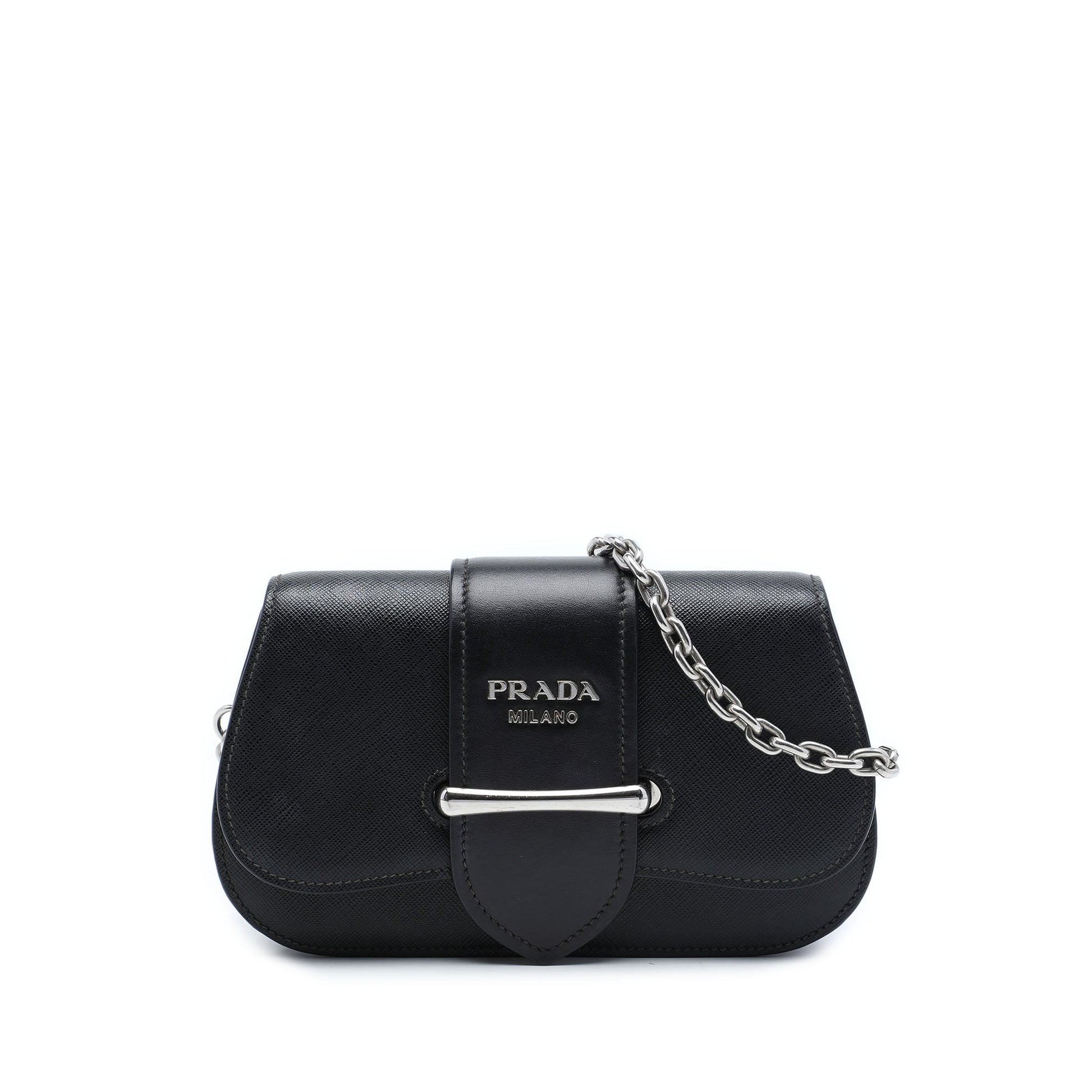 Prada Saffiano and City Calf Sidonie Crossbody