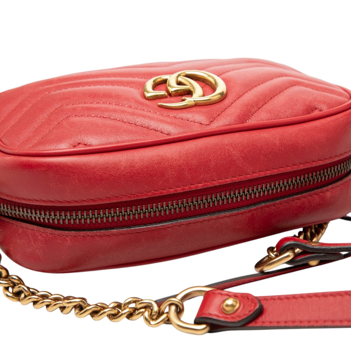 Gucci Mini GG Marmont Matelasse Leather Crossbody