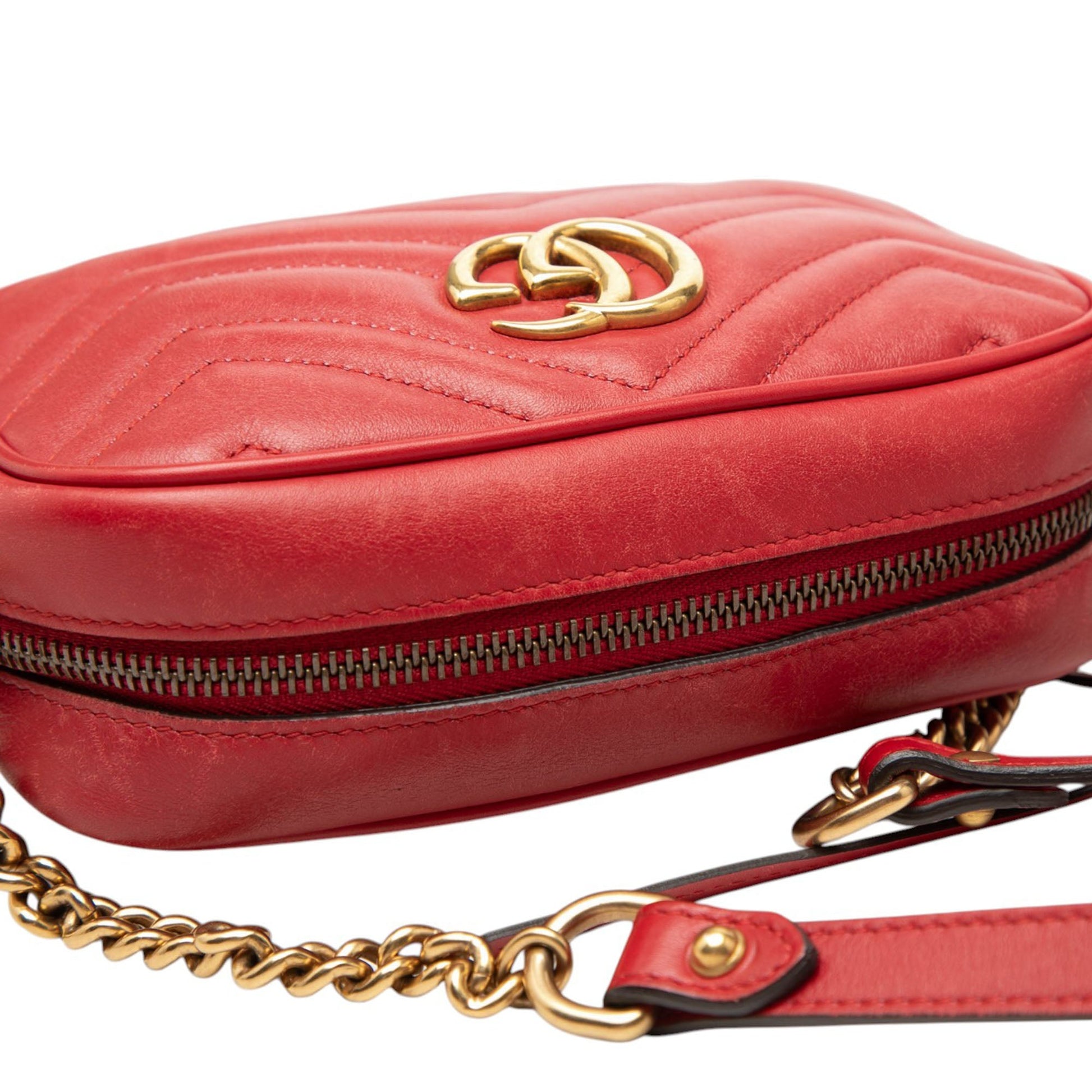 Gucci Mini GG Marmont Matelasse Leather Crossbody